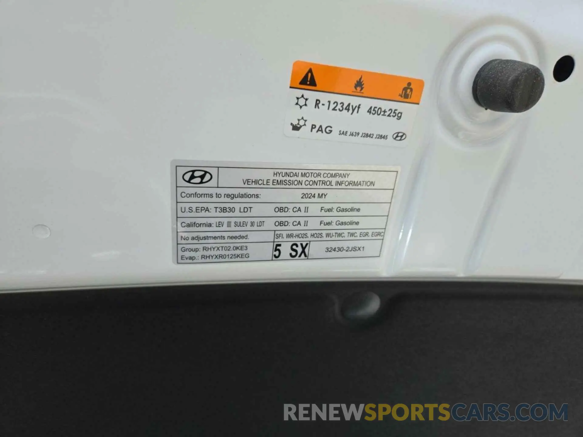 4 Photograph of a damaged car KM8HACAB8RU146312 HYUNDAI KONA 2024