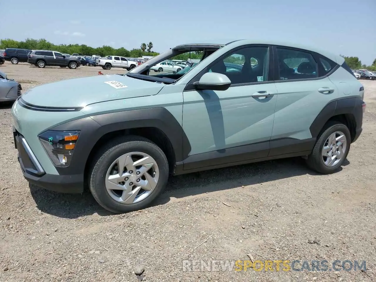 1 Photograph of a damaged car KM8HACABXRU108970 HYUNDAI KONA 2024