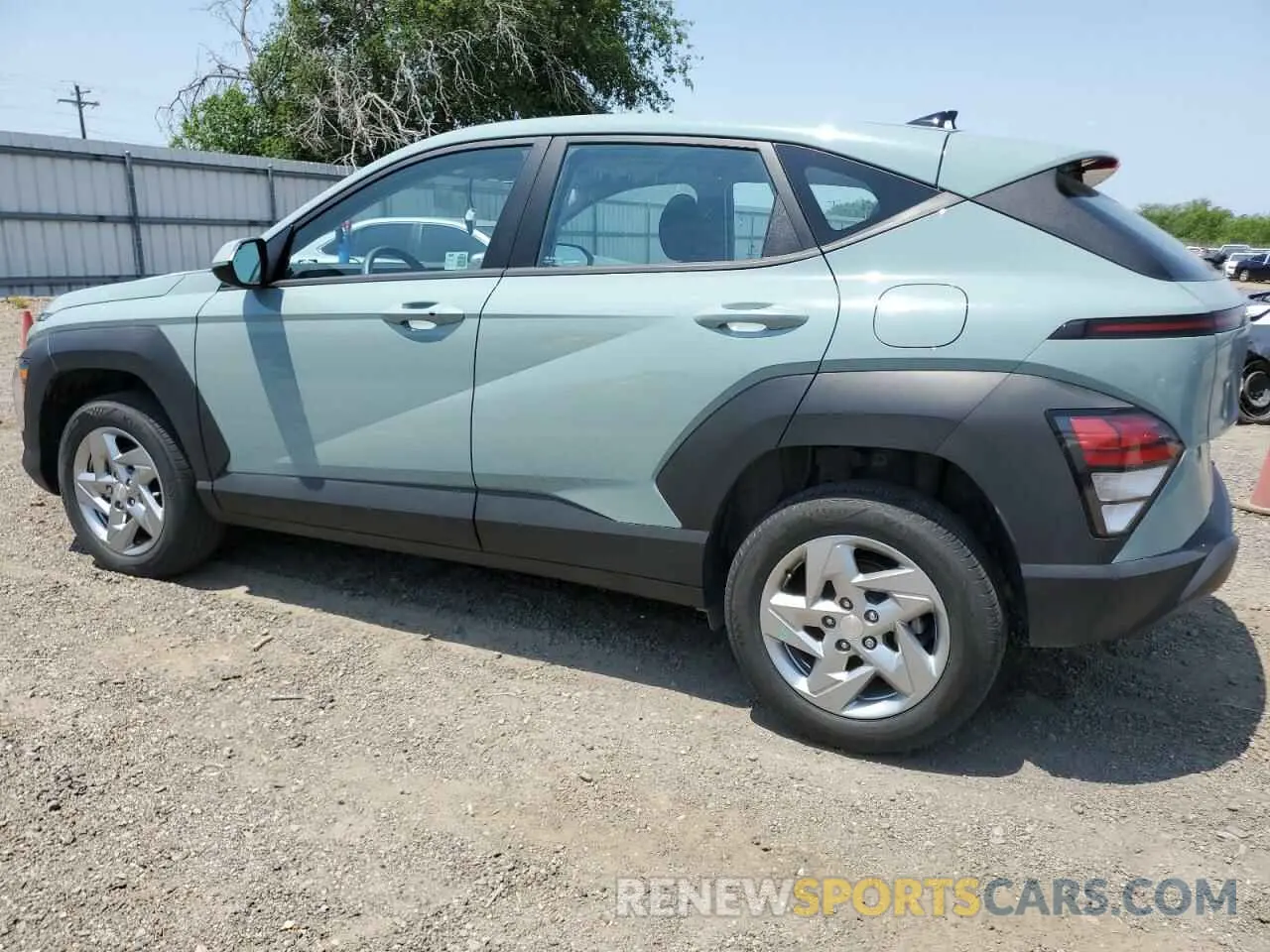 2 Photograph of a damaged car KM8HACABXRU108970 HYUNDAI KONA 2024