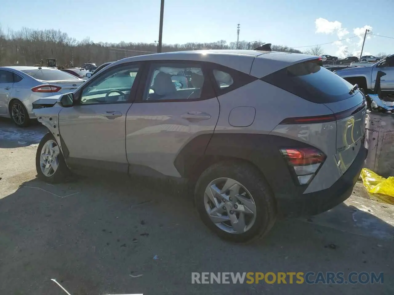 2 Photograph of a damaged car KM8HACABXRU155030 HYUNDAI KONA 2024
