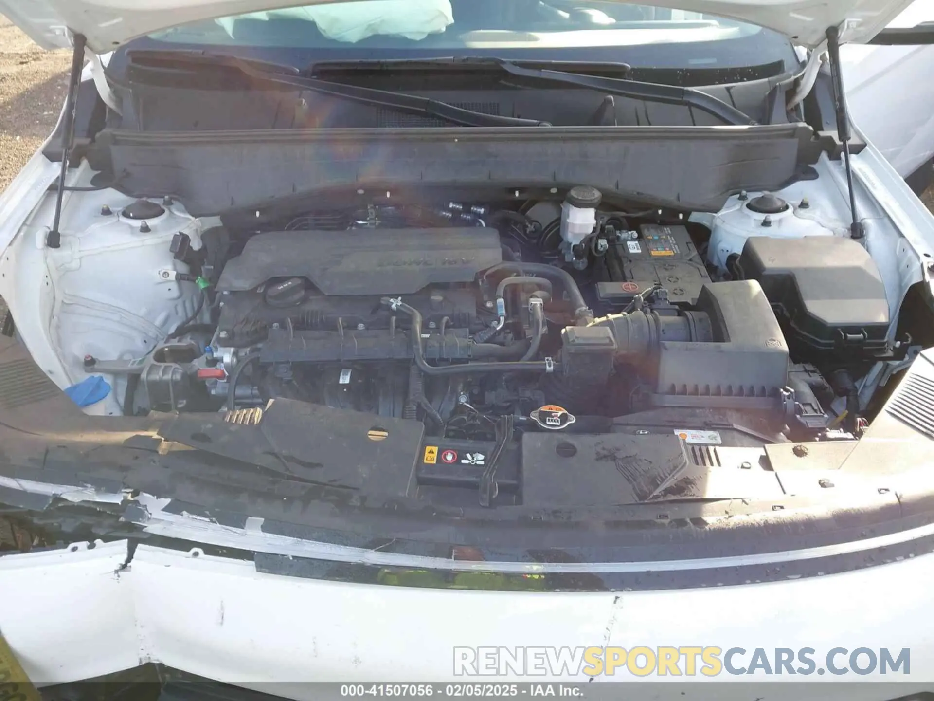 10 Photograph of a damaged car KM8HB3AB0RU050252 HYUNDAI KONA 2024