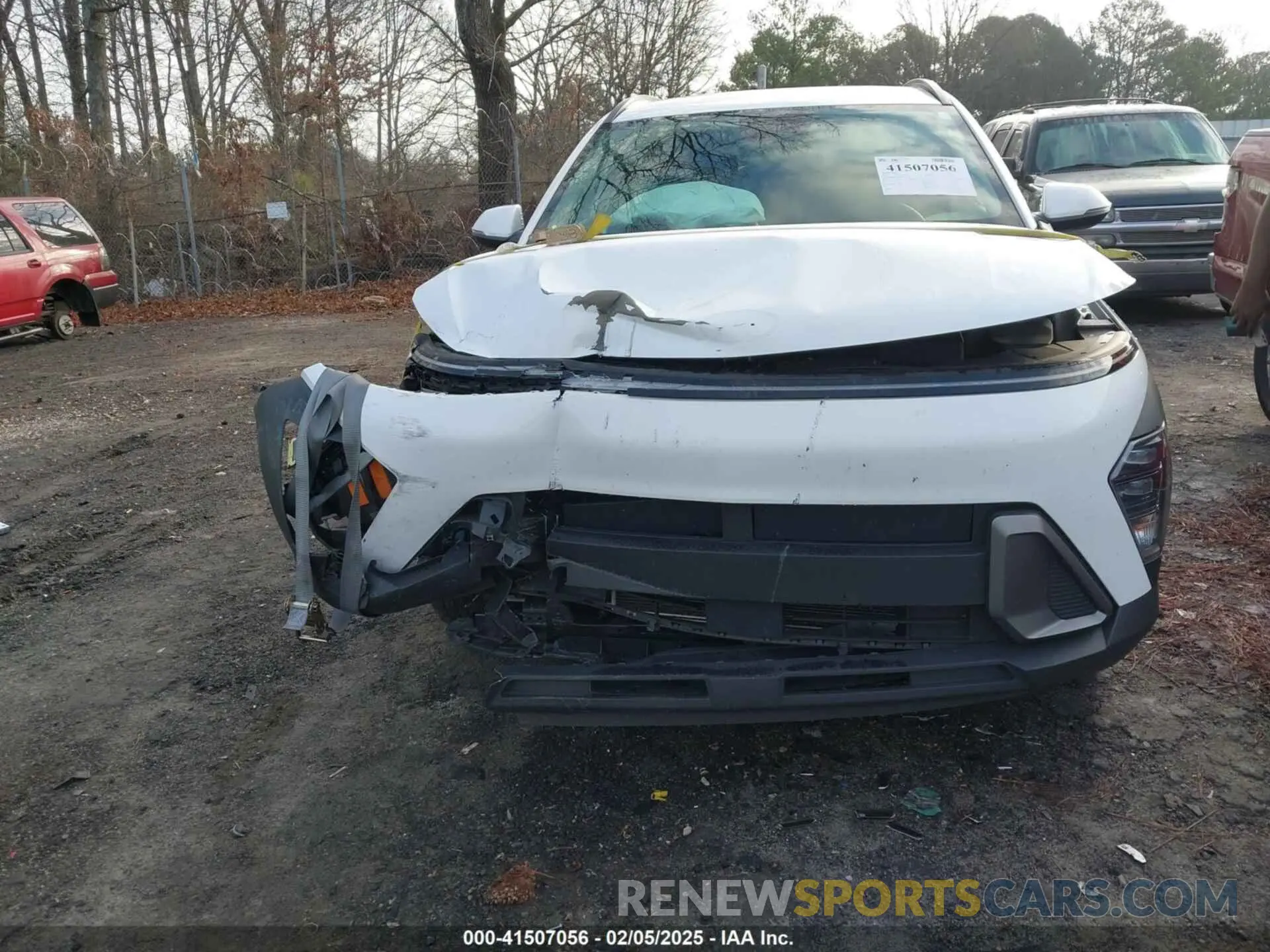 12 Photograph of a damaged car KM8HB3AB0RU050252 HYUNDAI KONA 2024