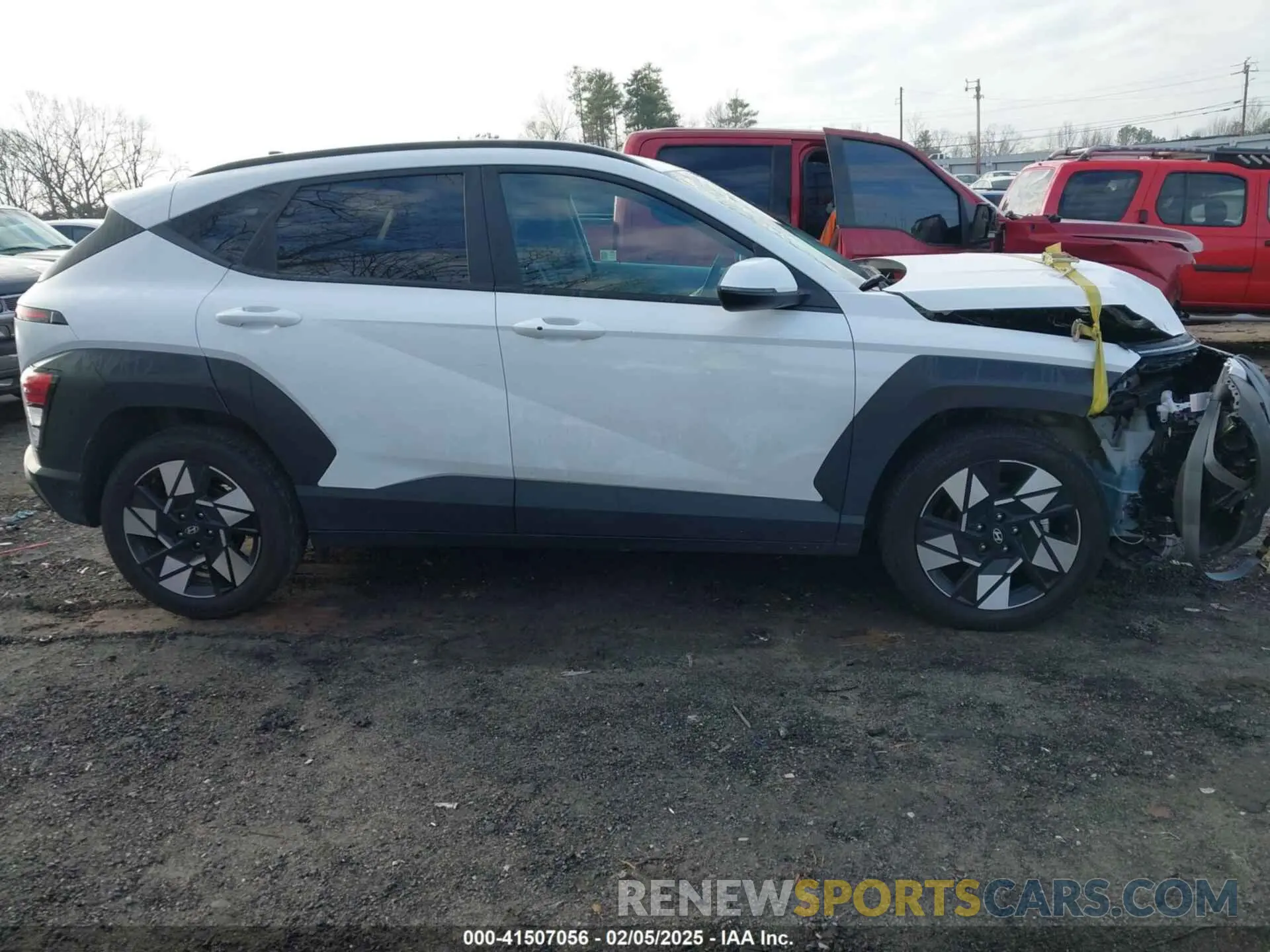 13 Photograph of a damaged car KM8HB3AB0RU050252 HYUNDAI KONA 2024