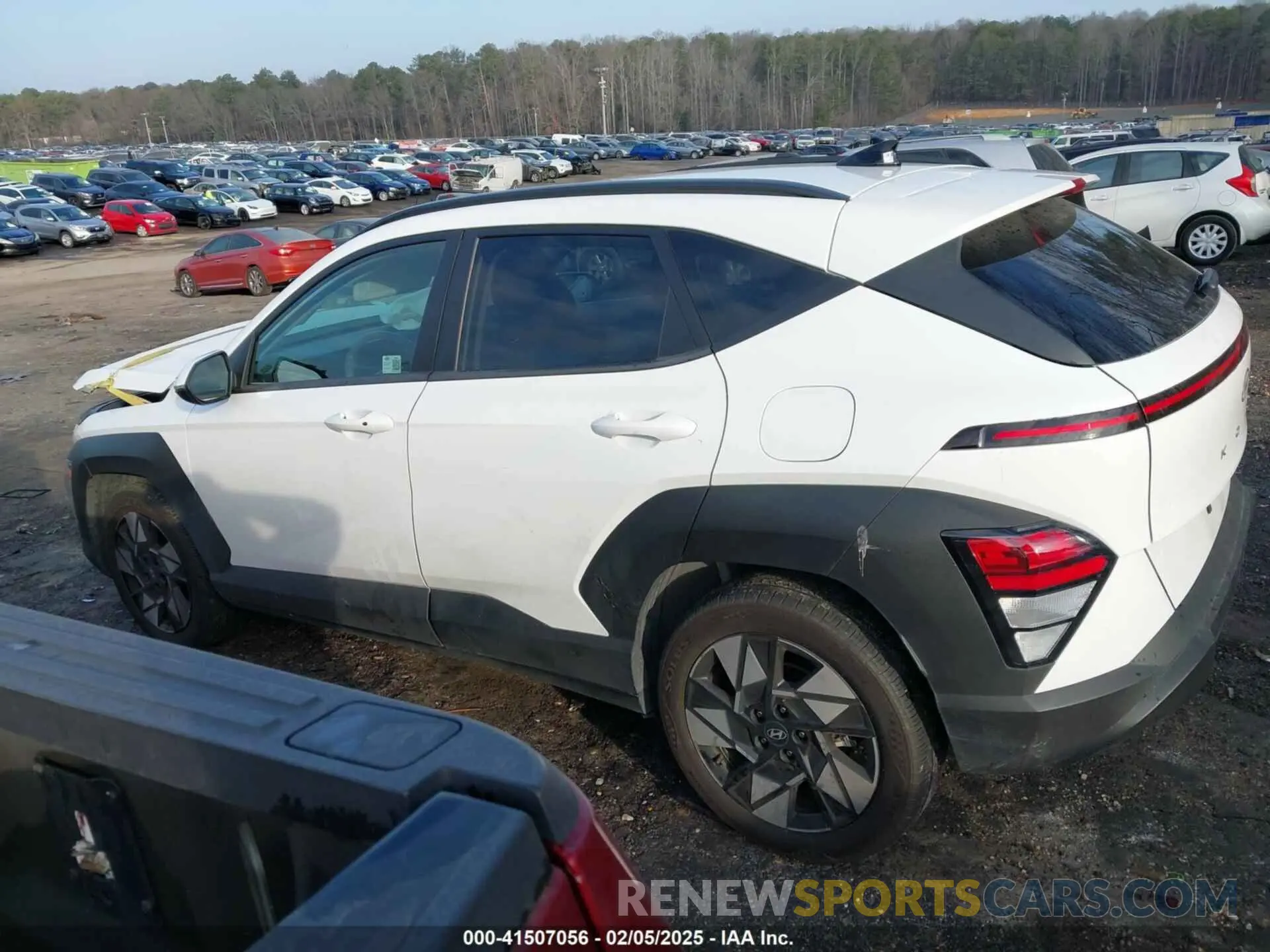 14 Photograph of a damaged car KM8HB3AB0RU050252 HYUNDAI KONA 2024