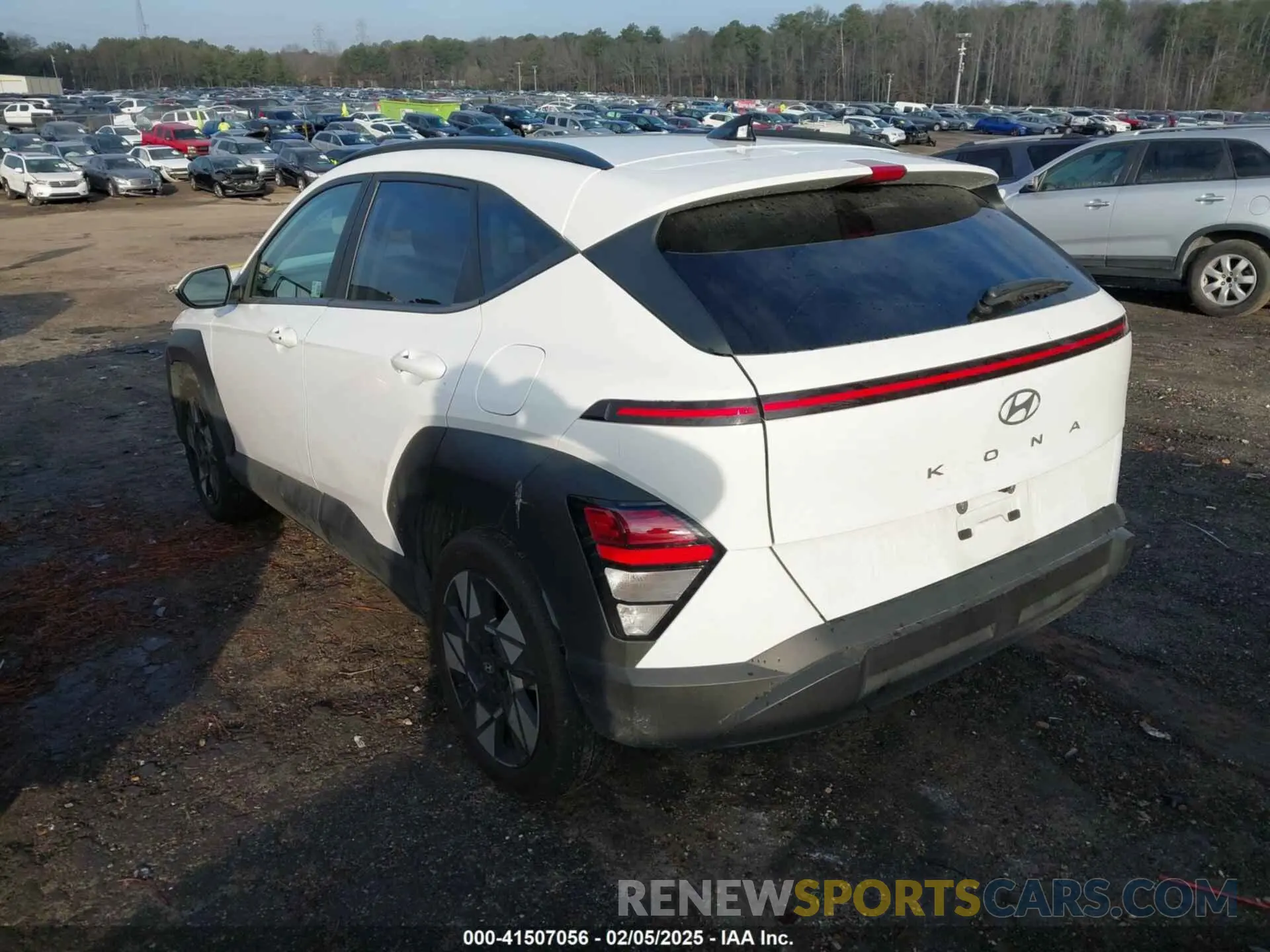3 Photograph of a damaged car KM8HB3AB0RU050252 HYUNDAI KONA 2024