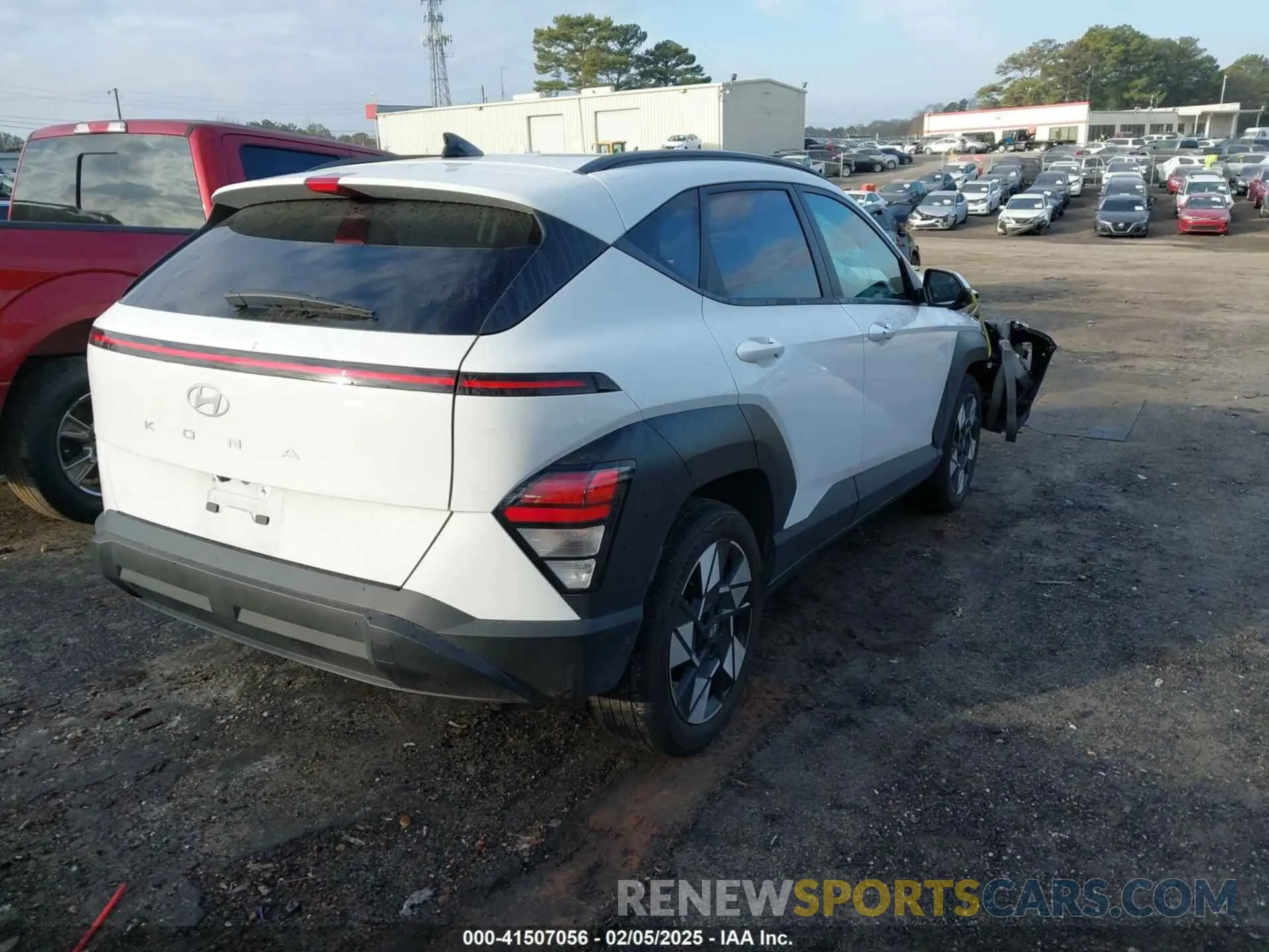 4 Photograph of a damaged car KM8HB3AB0RU050252 HYUNDAI KONA 2024