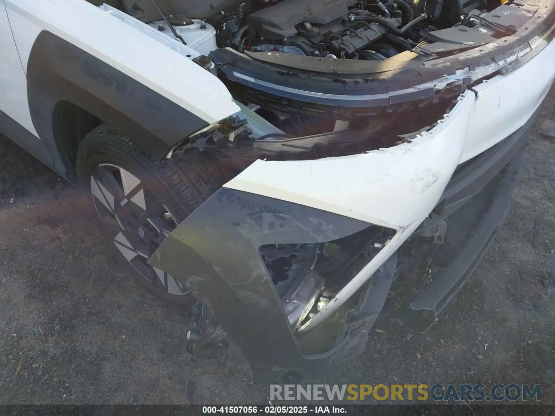 6 Photograph of a damaged car KM8HB3AB0RU050252 HYUNDAI KONA 2024