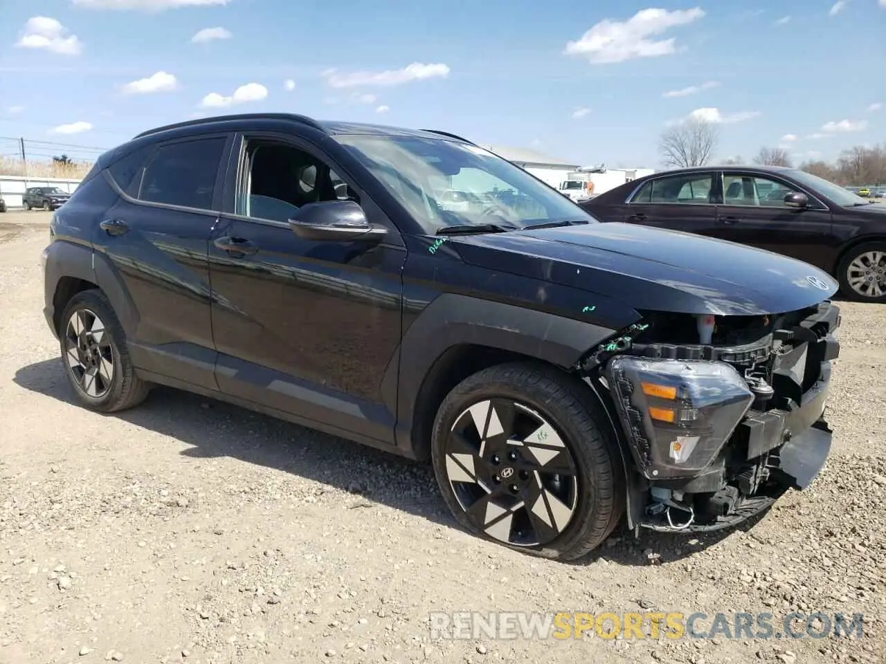 4 Photograph of a damaged car KM8HB3AB0RU074292 HYUNDAI KONA 2024