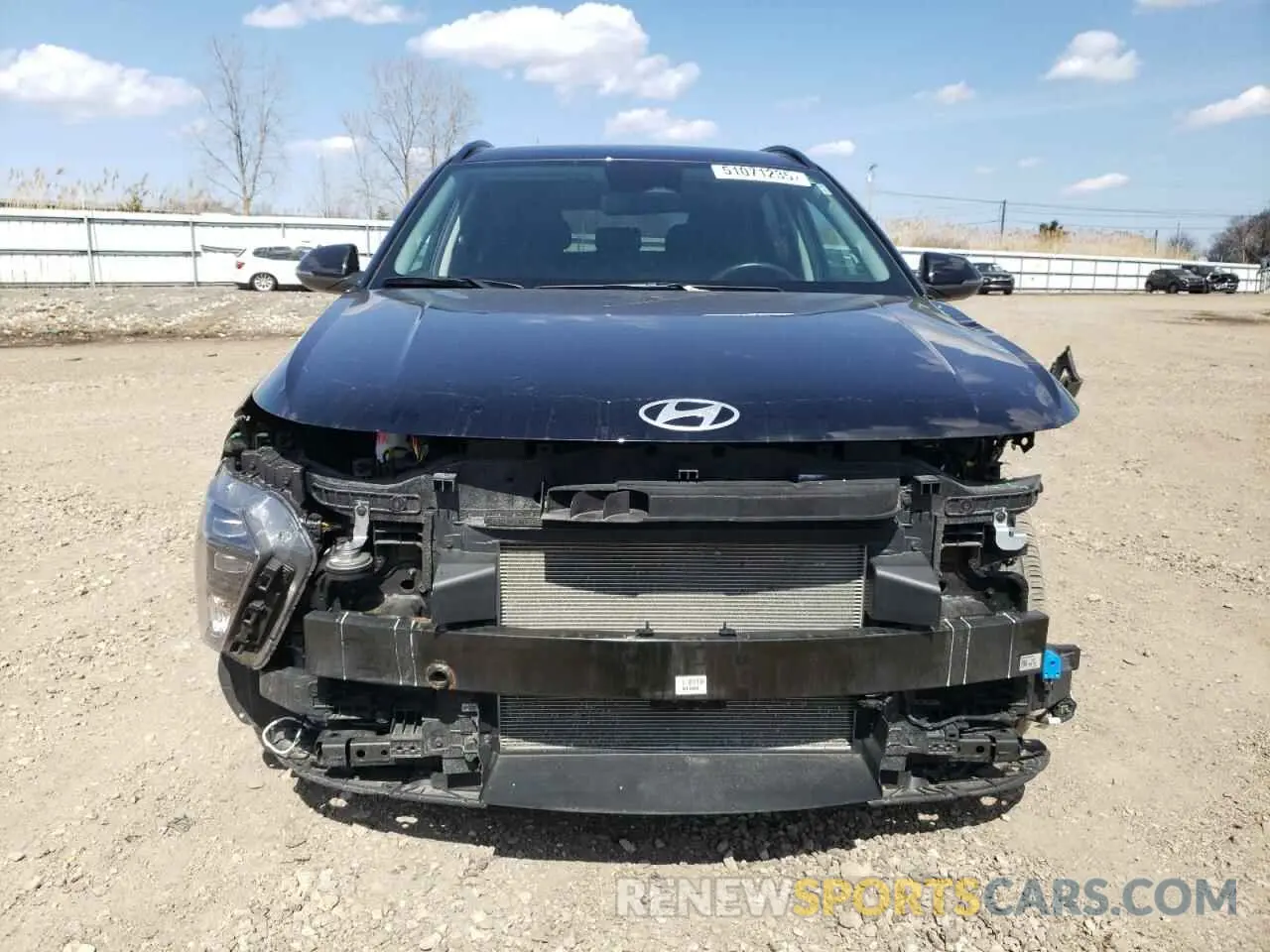 5 Photograph of a damaged car KM8HB3AB0RU074292 HYUNDAI KONA 2024