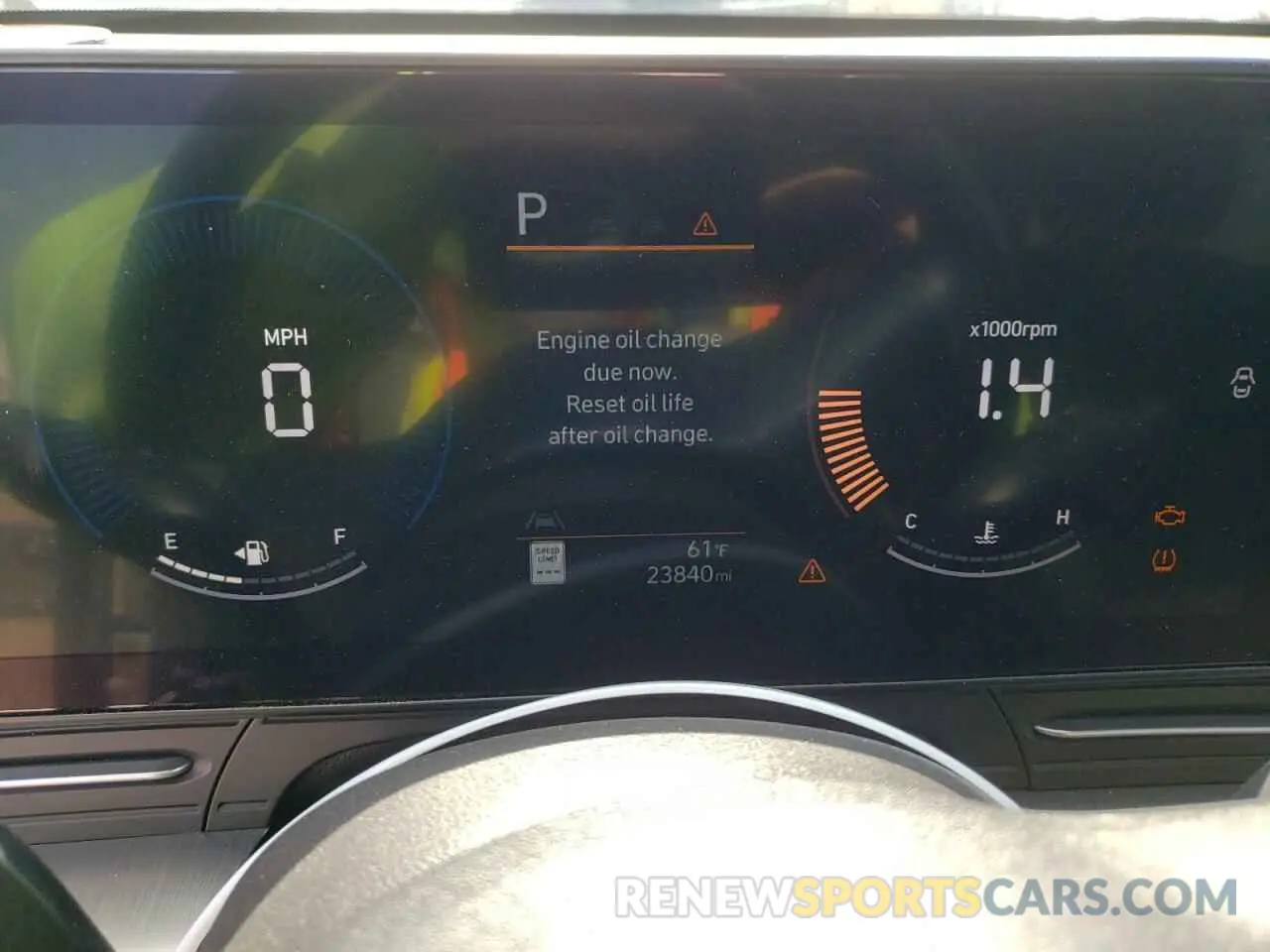 9 Photograph of a damaged car KM8HB3AB0RU074292 HYUNDAI KONA 2024