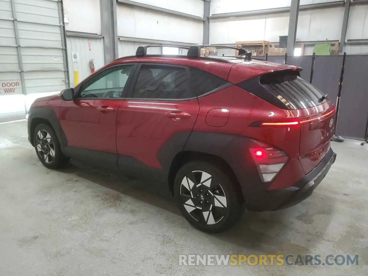 2 Photograph of a damaged car KM8HB3AB0RU172299 HYUNDAI KONA 2024