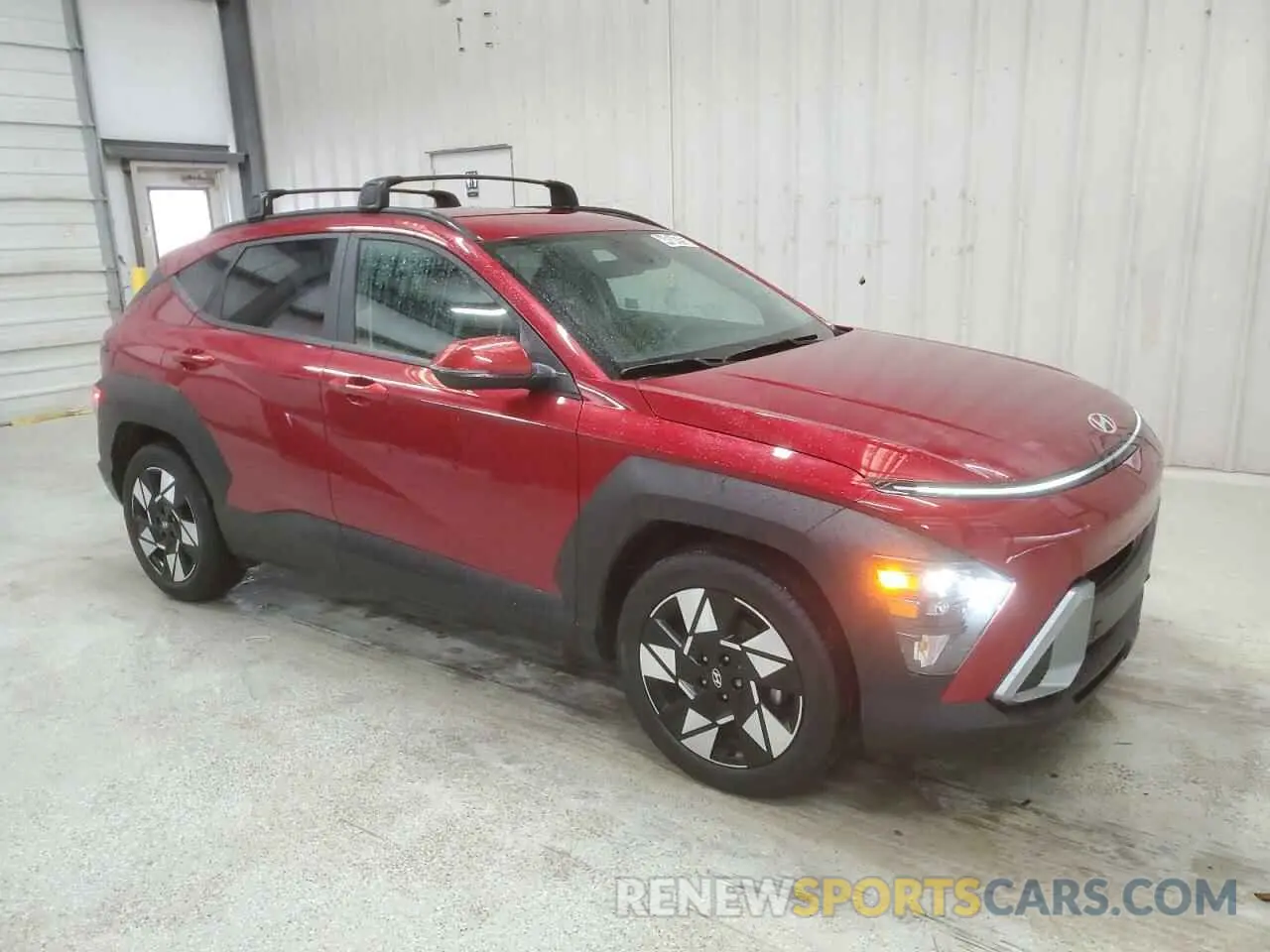 4 Photograph of a damaged car KM8HB3AB0RU172299 HYUNDAI KONA 2024