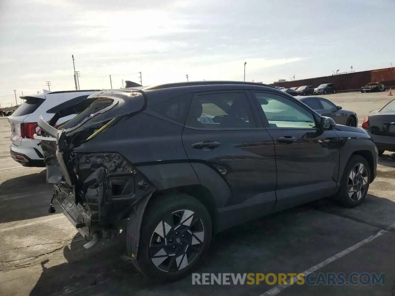 3 Photograph of a damaged car KM8HB3AB1RU069988 HYUNDAI KONA 2024