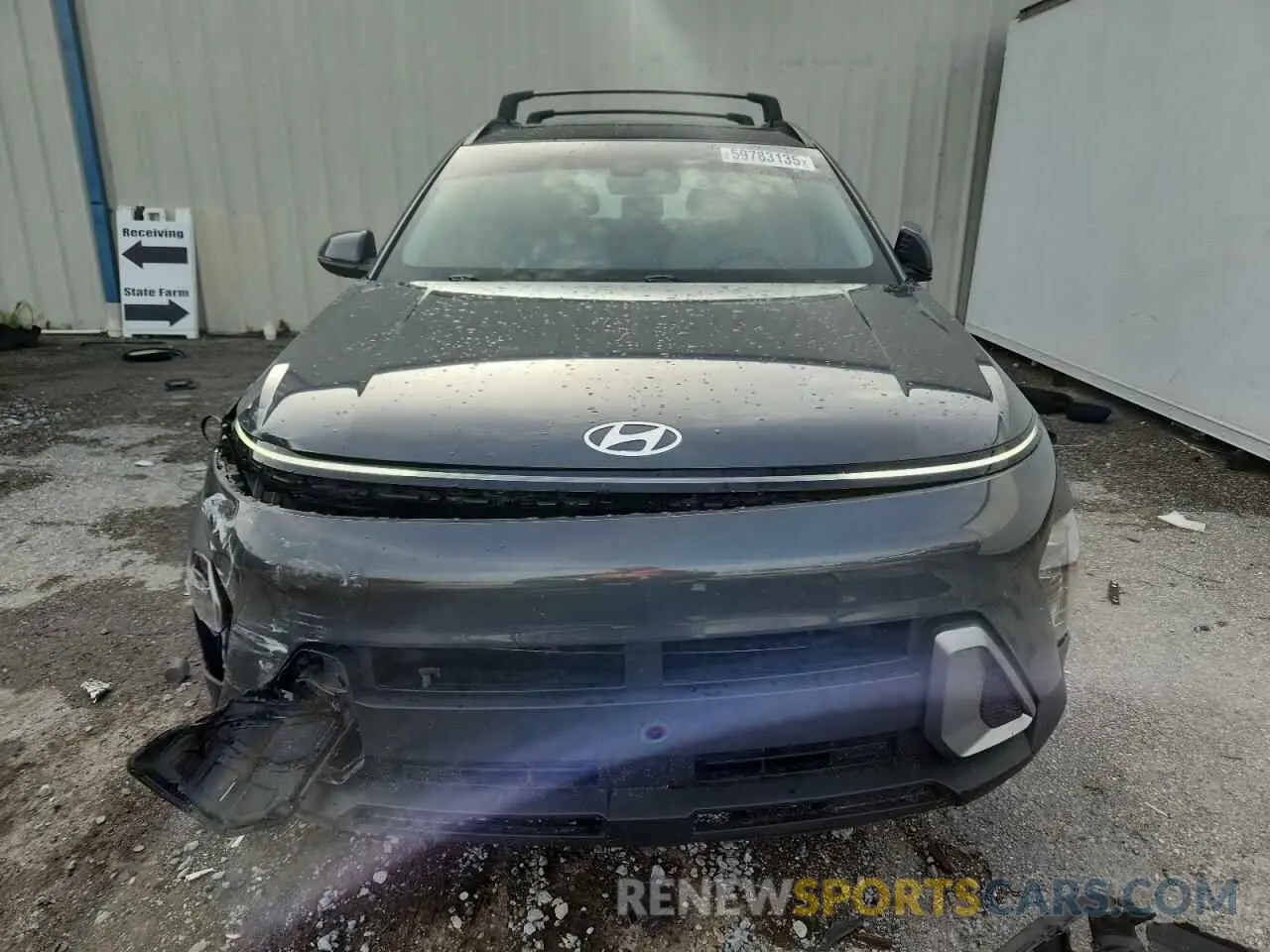 5 Photograph of a damaged car KM8HB3AB1RU129543 HYUNDAI KONA 2024