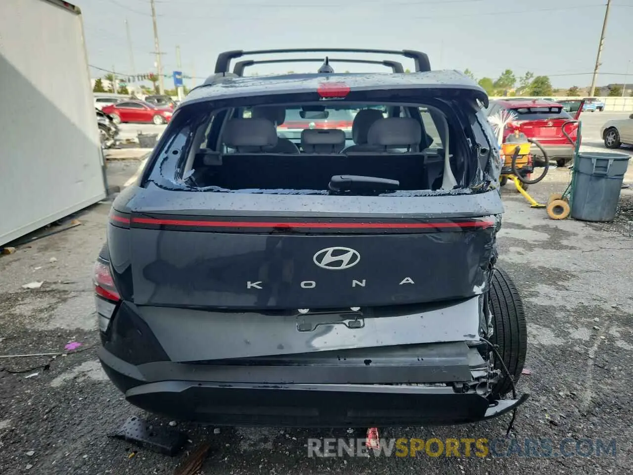 6 Photograph of a damaged car KM8HB3AB1RU129543 HYUNDAI KONA 2024