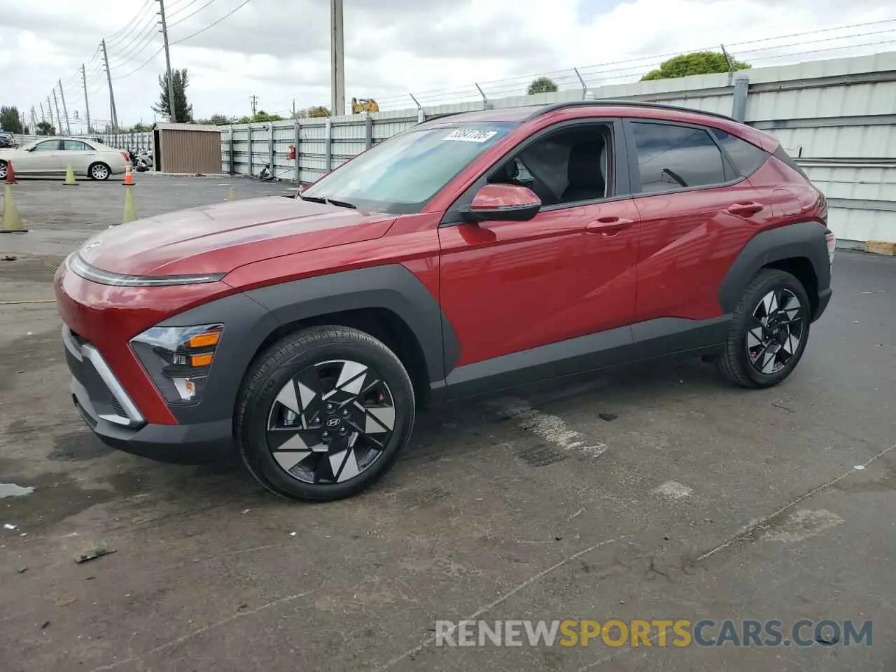 1 Photograph of a damaged car KM8HB3AB1RU173574 HYUNDAI KONA 2024