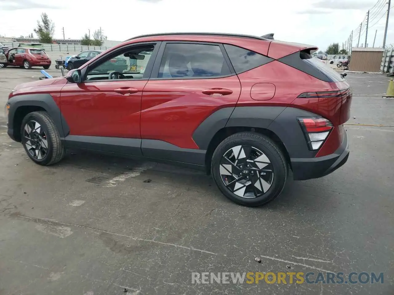 2 Photograph of a damaged car KM8HB3AB1RU173574 HYUNDAI KONA 2024