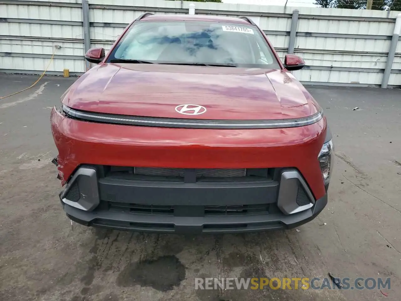 5 Photograph of a damaged car KM8HB3AB1RU173574 HYUNDAI KONA 2024