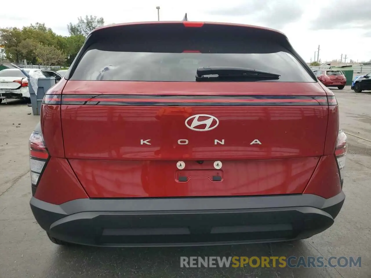 6 Photograph of a damaged car KM8HB3AB1RU173574 HYUNDAI KONA 2024