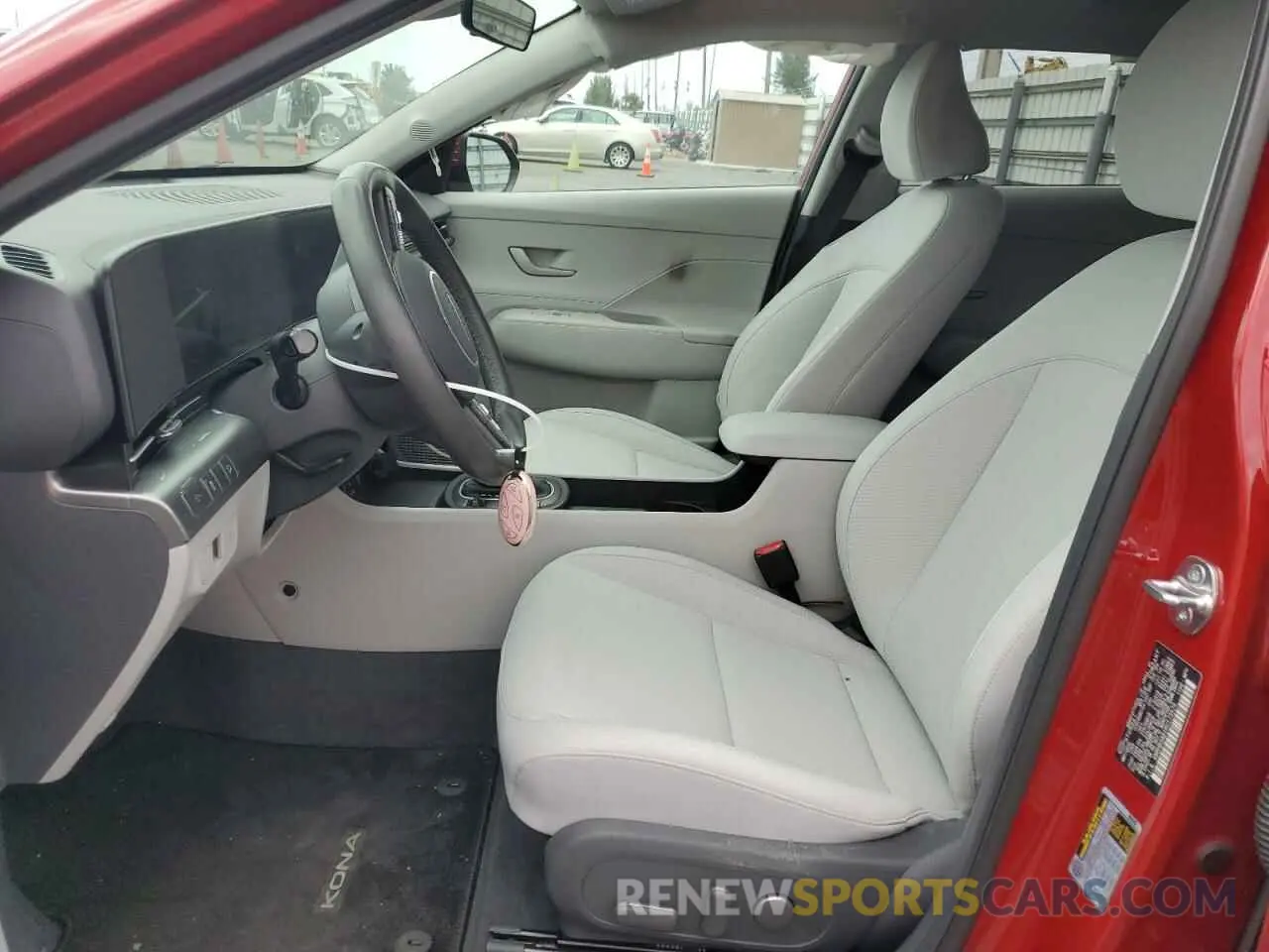 7 Photograph of a damaged car KM8HB3AB1RU173574 HYUNDAI KONA 2024