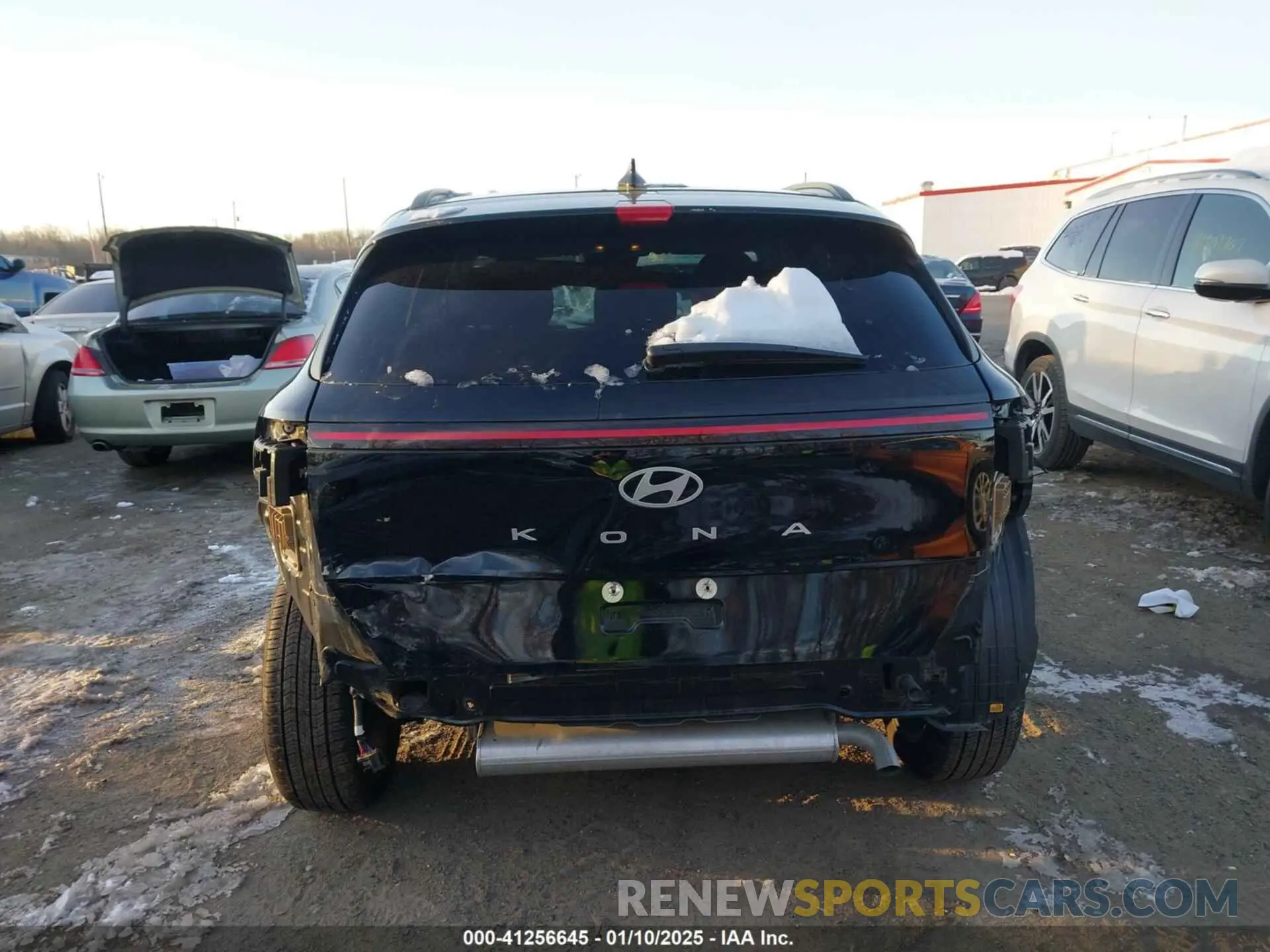 16 Photograph of a damaged car KM8HB3AB2RU065142 HYUNDAI KONA 2024
