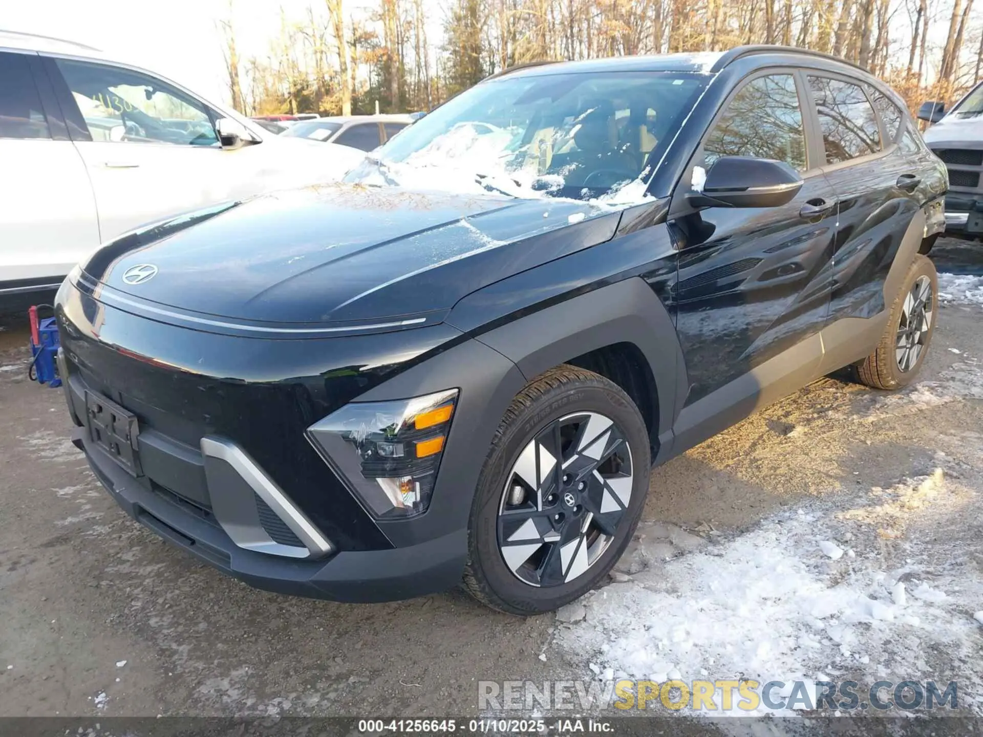 2 Photograph of a damaged car KM8HB3AB2RU065142 HYUNDAI KONA 2024