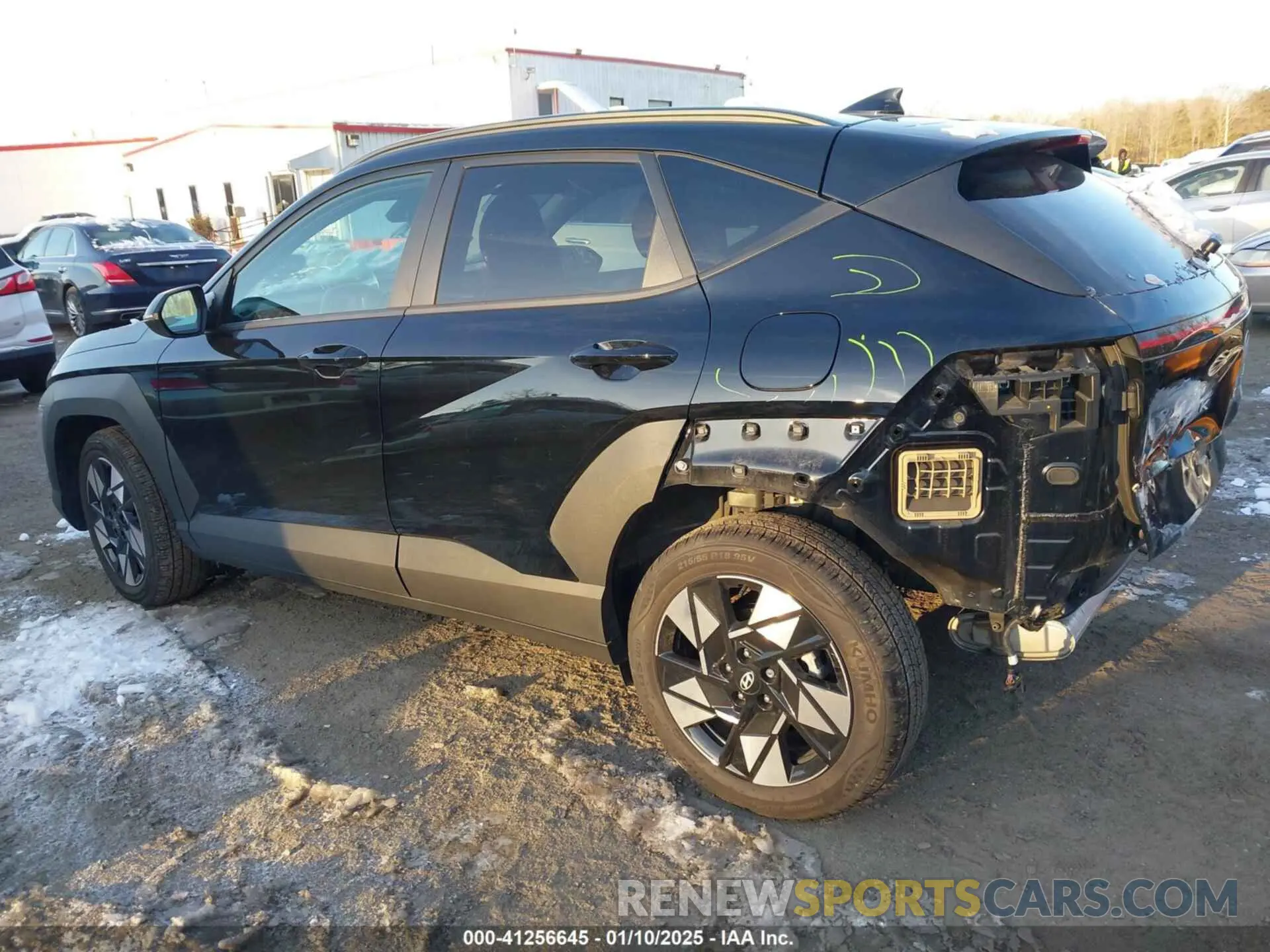 3 Photograph of a damaged car KM8HB3AB2RU065142 HYUNDAI KONA 2024