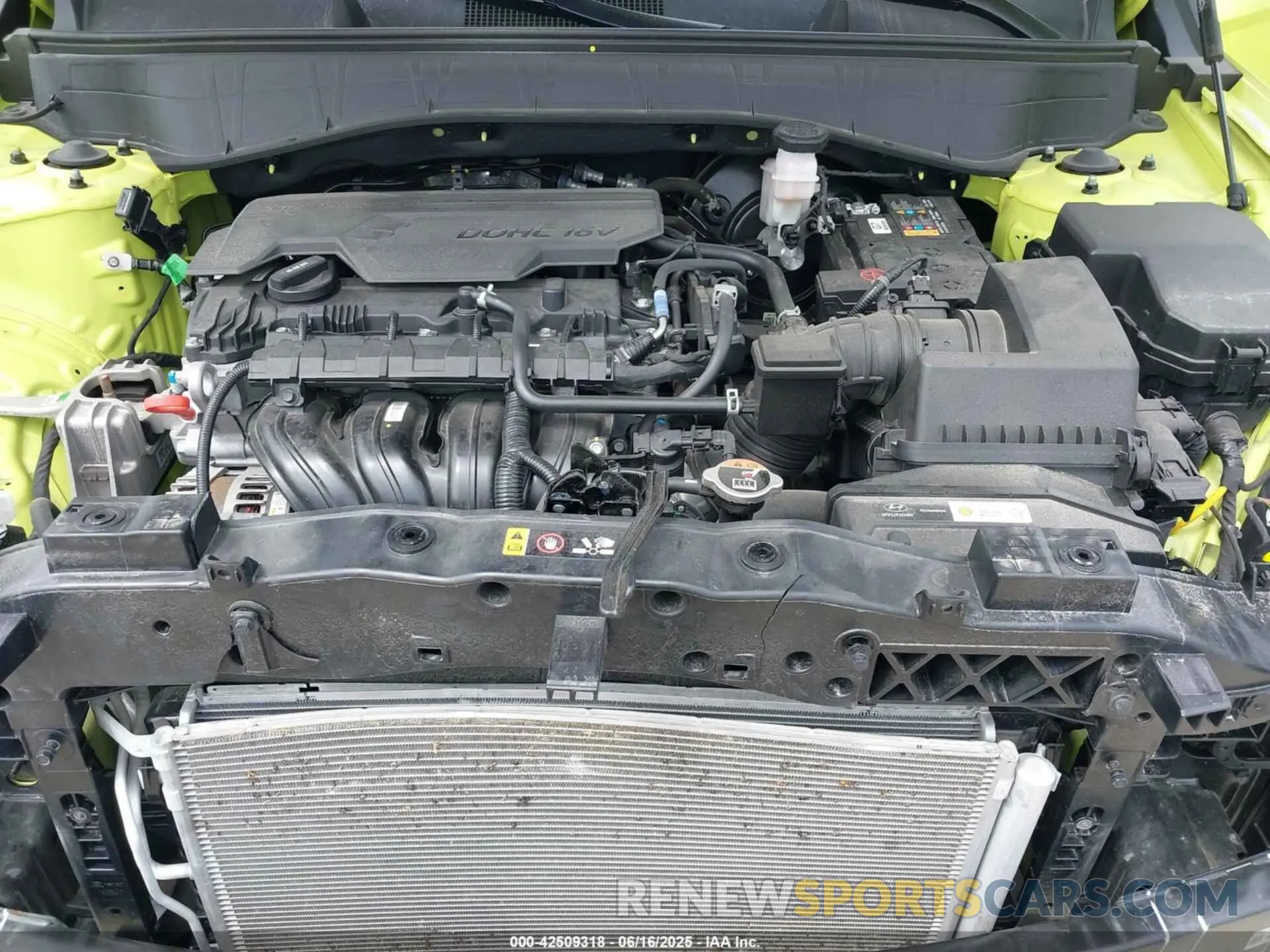 10 Photograph of a damaged car KM8HB3AB2RU073435 HYUNDAI KONA 2024