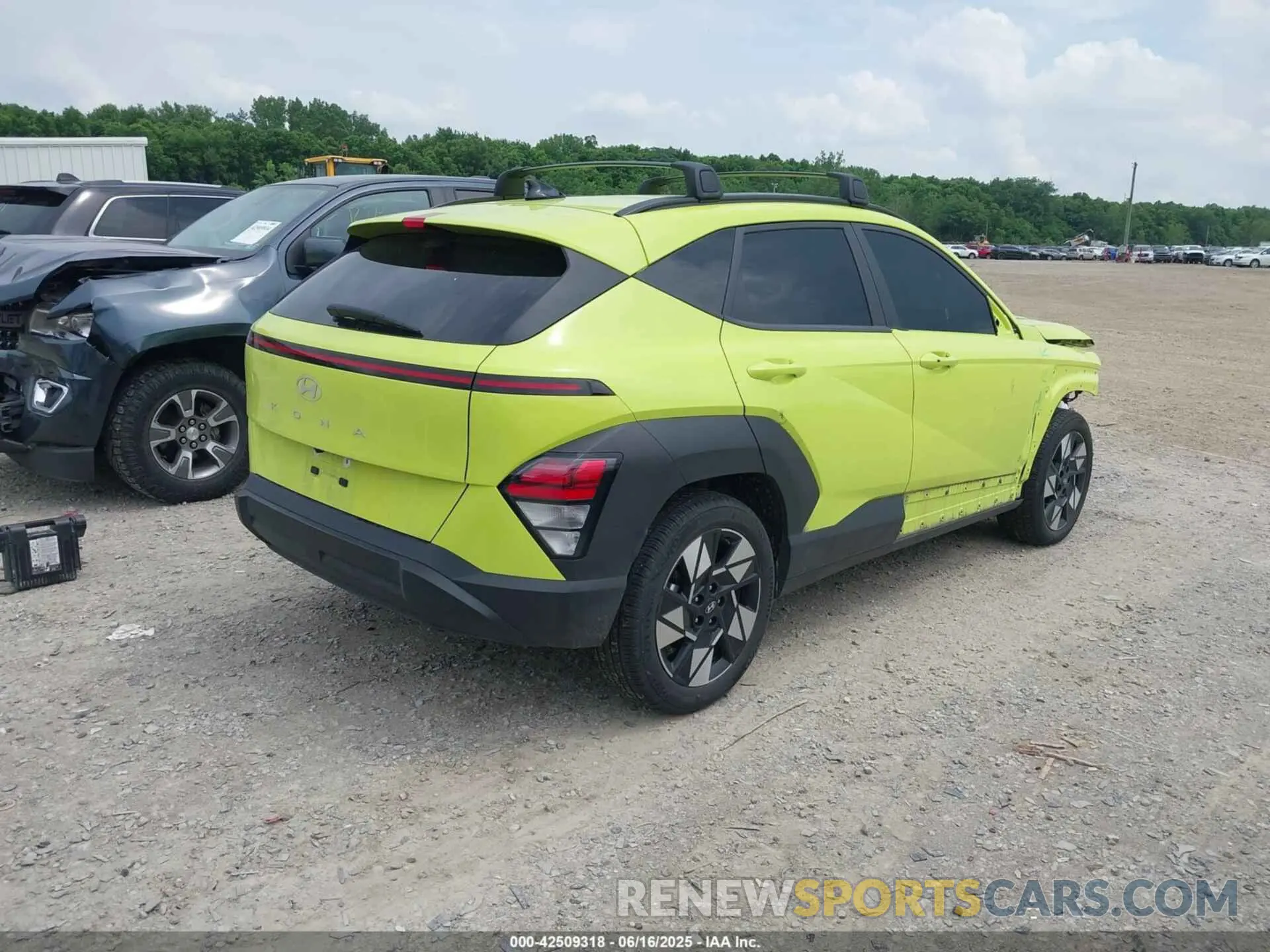 4 Photograph of a damaged car KM8HB3AB2RU073435 HYUNDAI KONA 2024