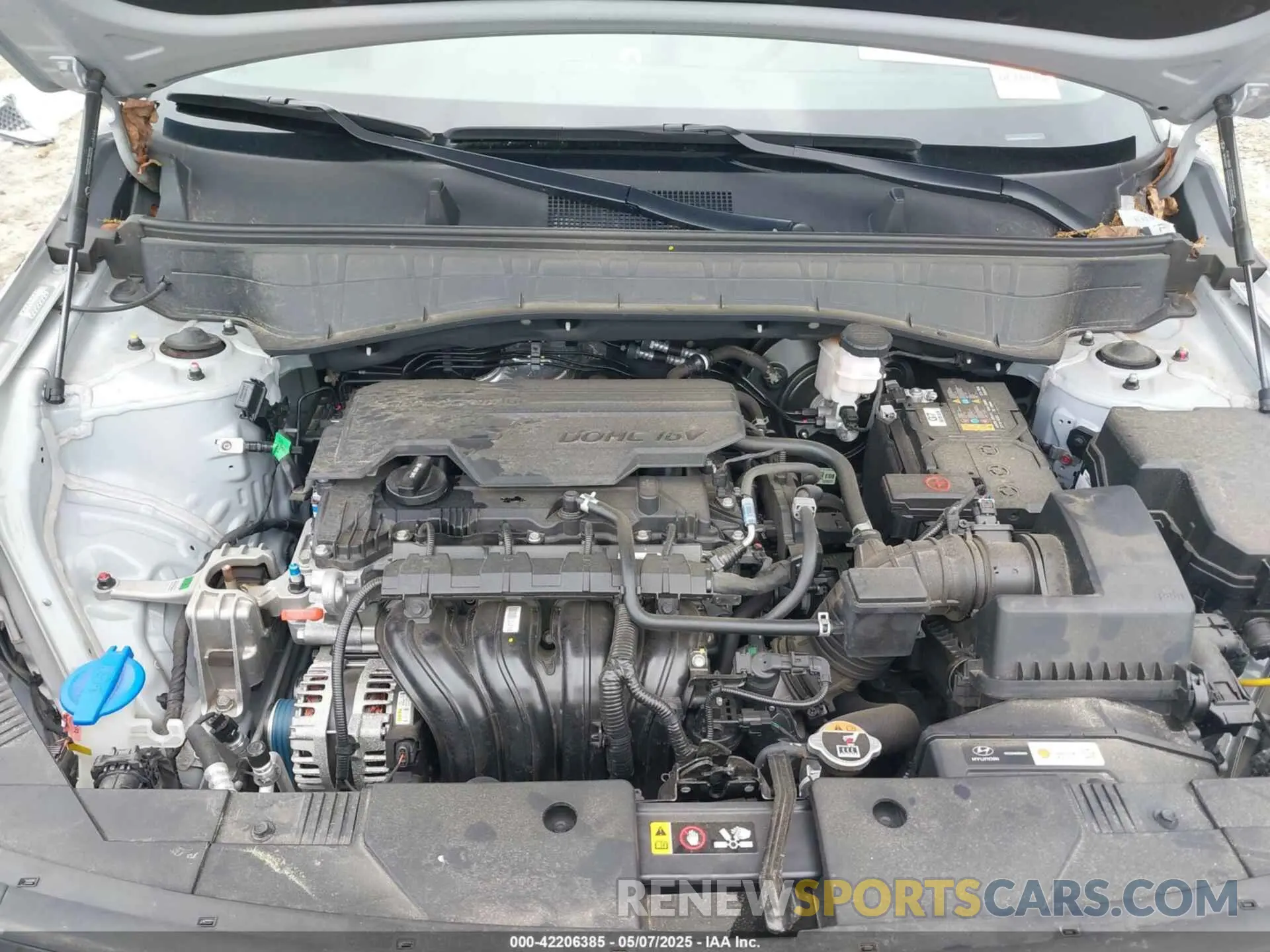 10 Photograph of a damaged car KM8HB3AB3RU053503 HYUNDAI KONA 2024