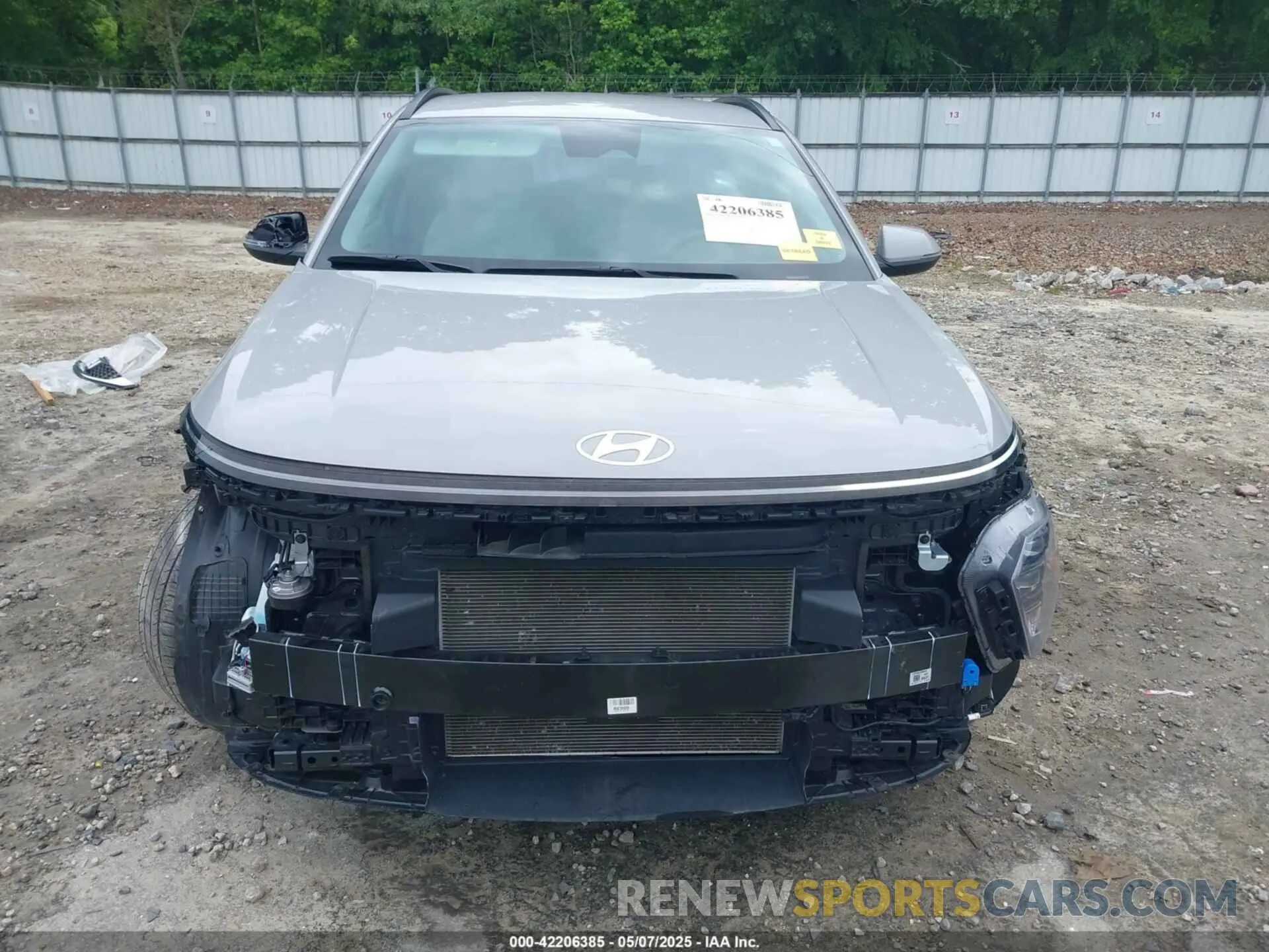 13 Photograph of a damaged car KM8HB3AB3RU053503 HYUNDAI KONA 2024