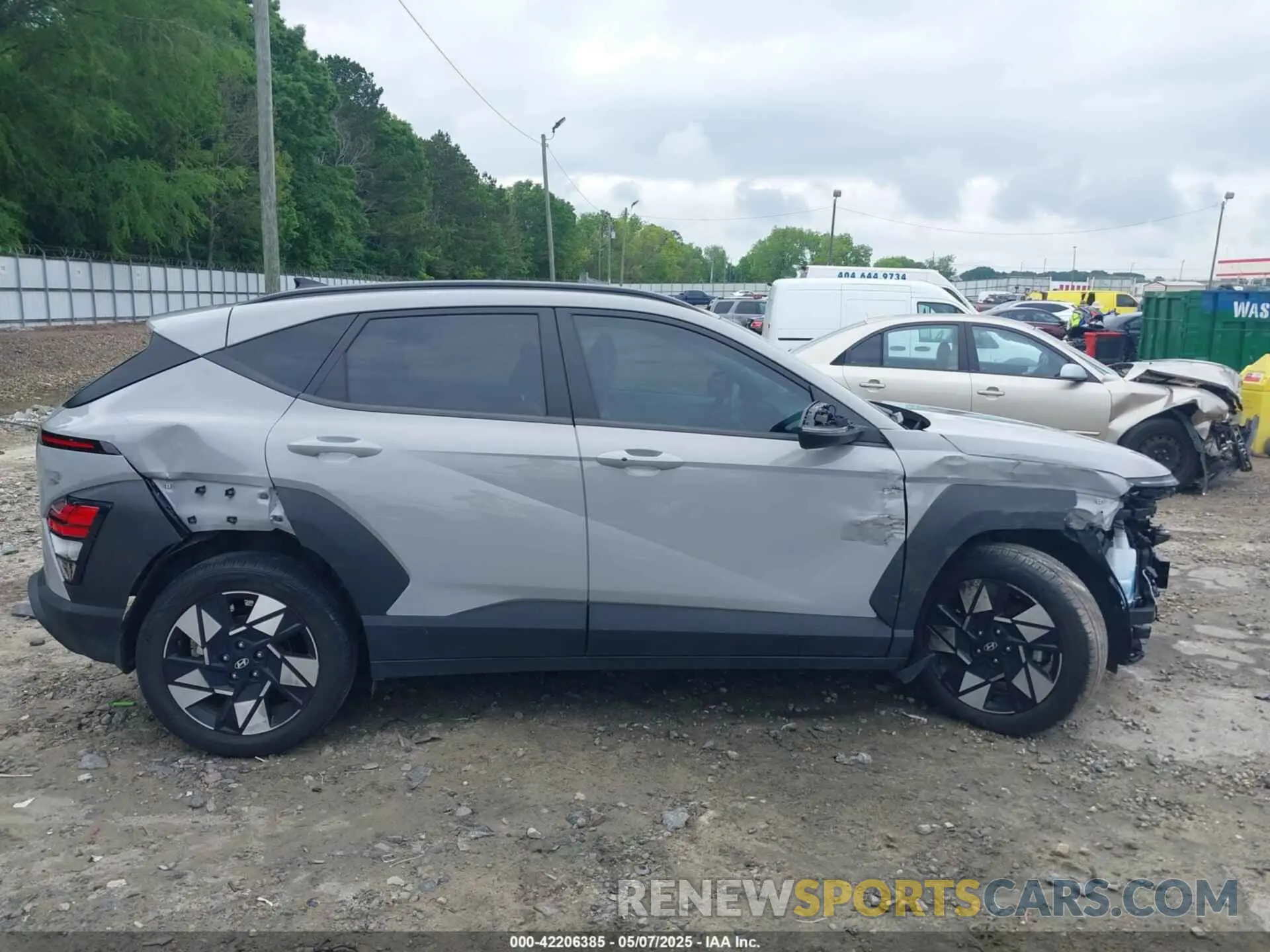 14 Photograph of a damaged car KM8HB3AB3RU053503 HYUNDAI KONA 2024