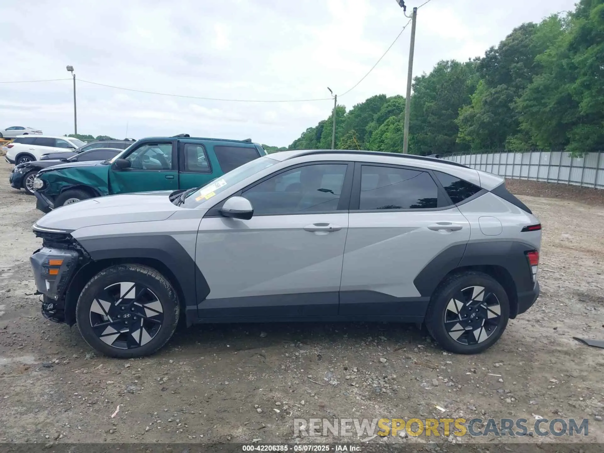 15 Photograph of a damaged car KM8HB3AB3RU053503 HYUNDAI KONA 2024