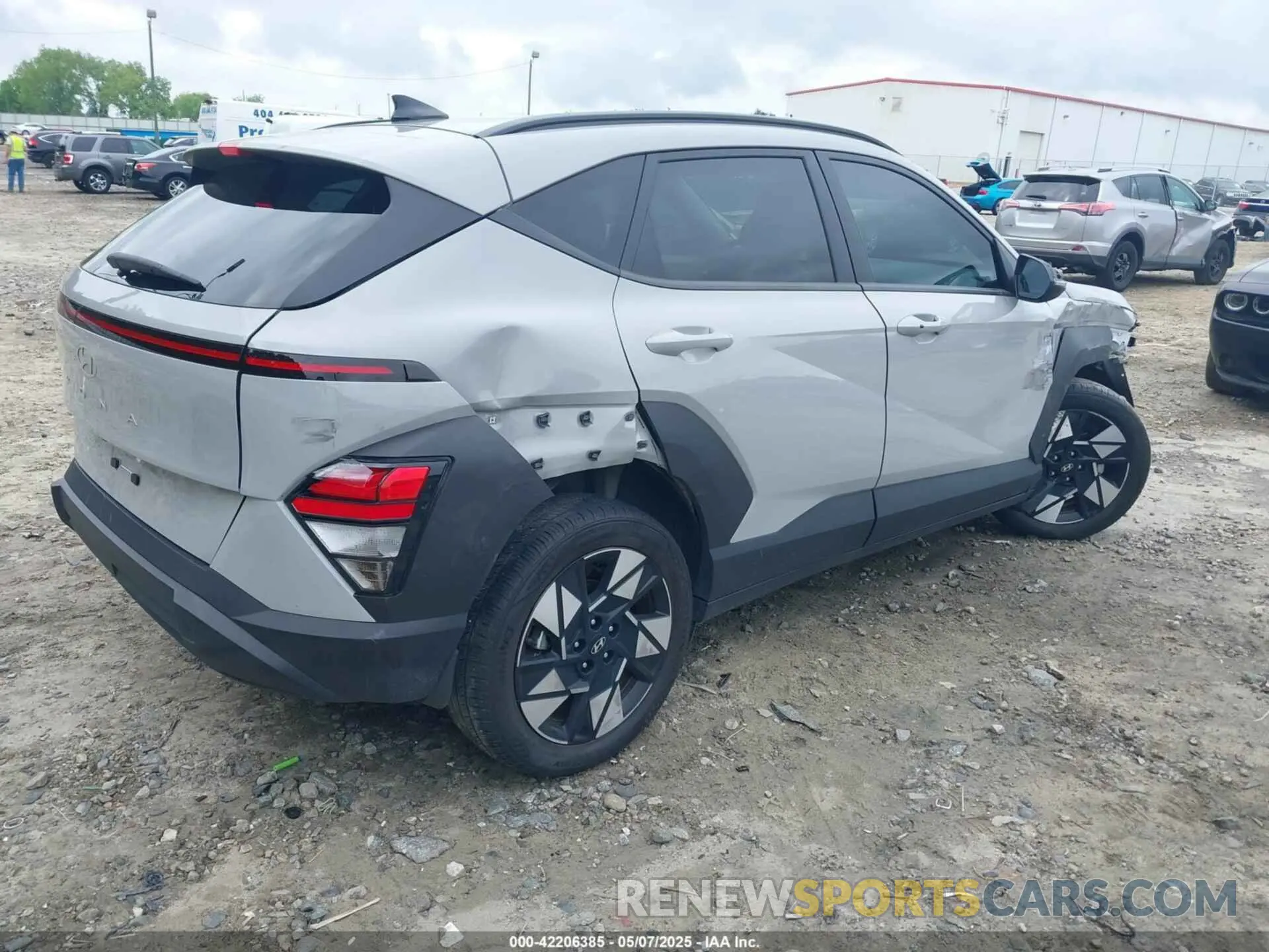 4 Photograph of a damaged car KM8HB3AB3RU053503 HYUNDAI KONA 2024