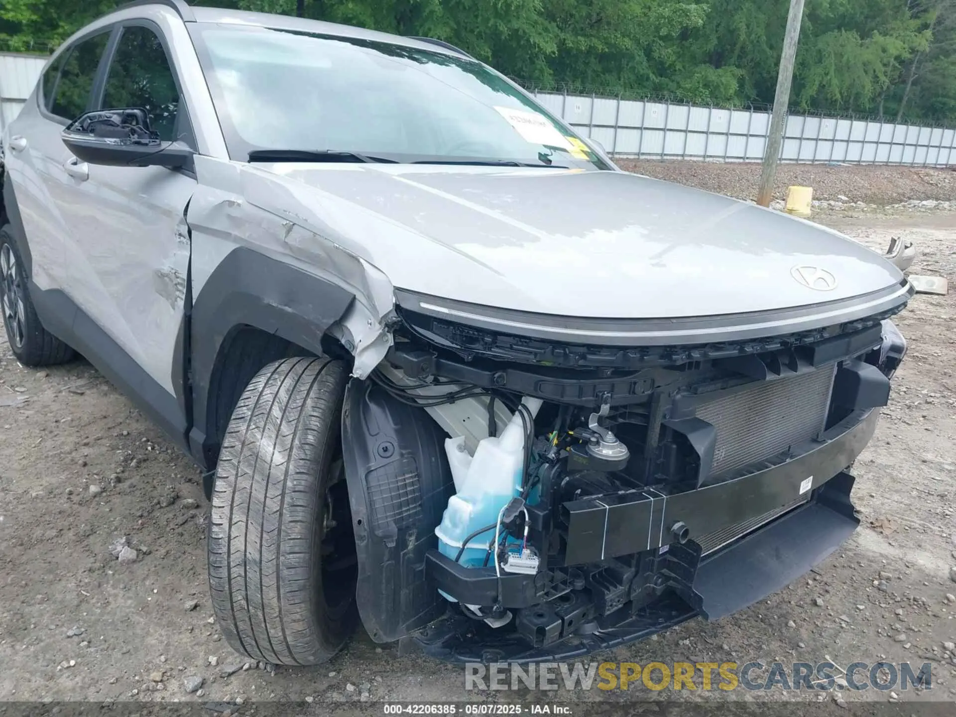 6 Photograph of a damaged car KM8HB3AB3RU053503 HYUNDAI KONA 2024