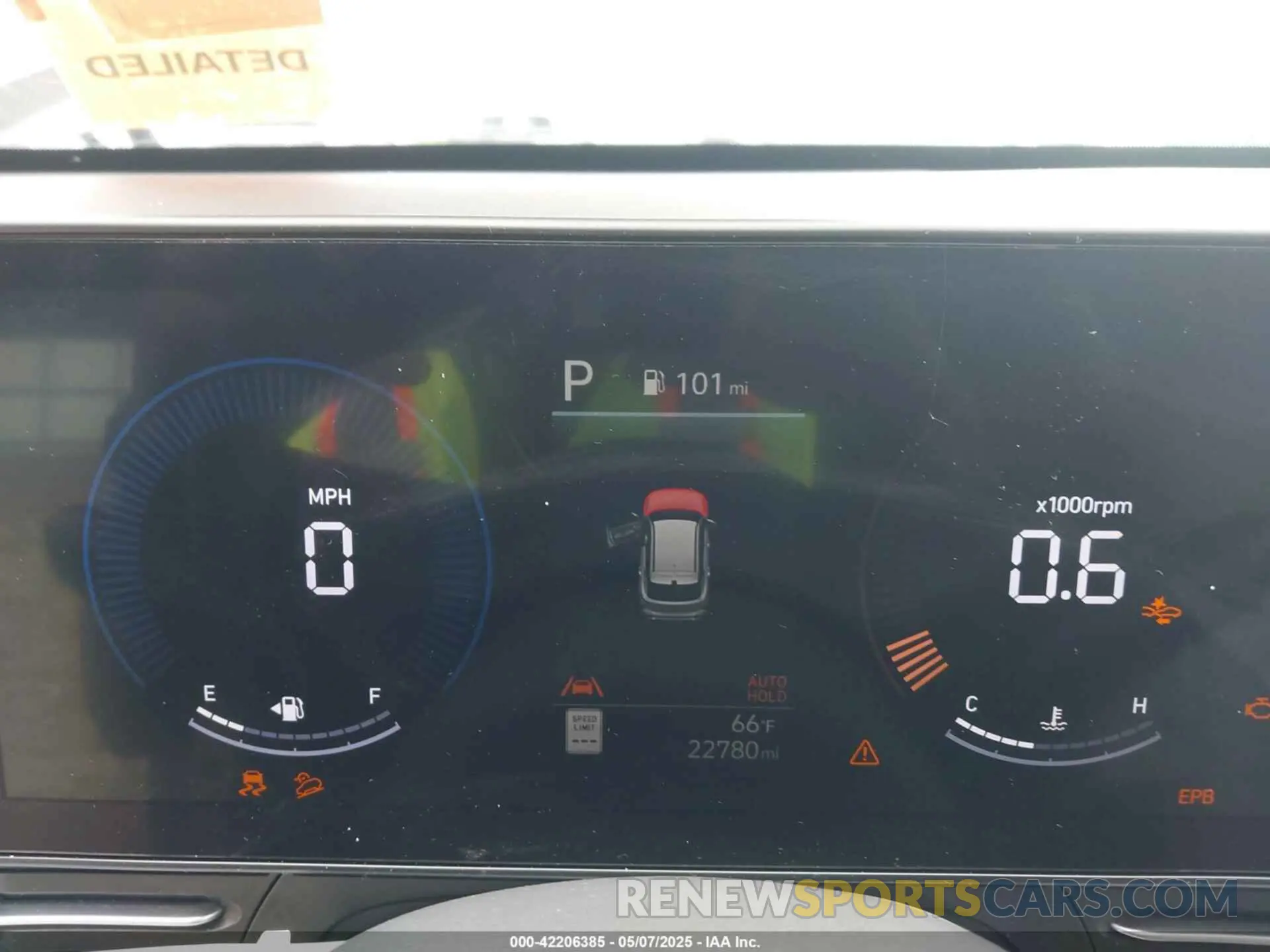 7 Photograph of a damaged car KM8HB3AB3RU053503 HYUNDAI KONA 2024