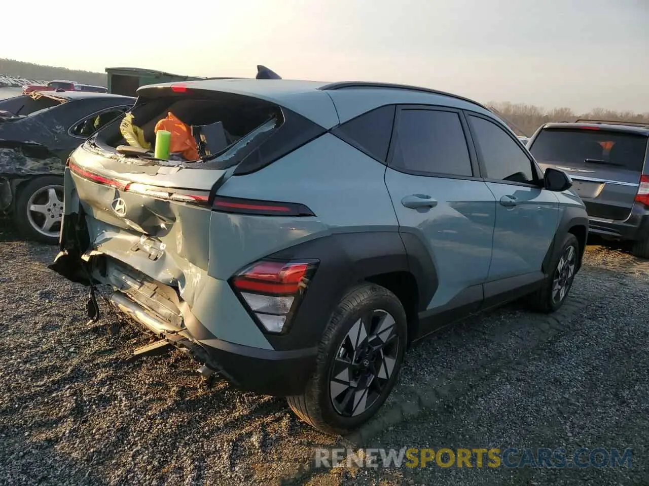 3 Photograph of a damaged car KM8HB3AB3RU096450 HYUNDAI KONA 2024