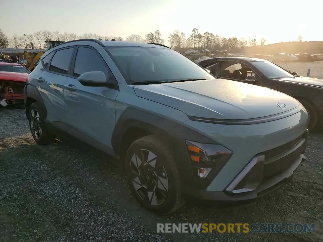 4 Photograph of a damaged car KM8HB3AB3RU096450 HYUNDAI KONA 2024
