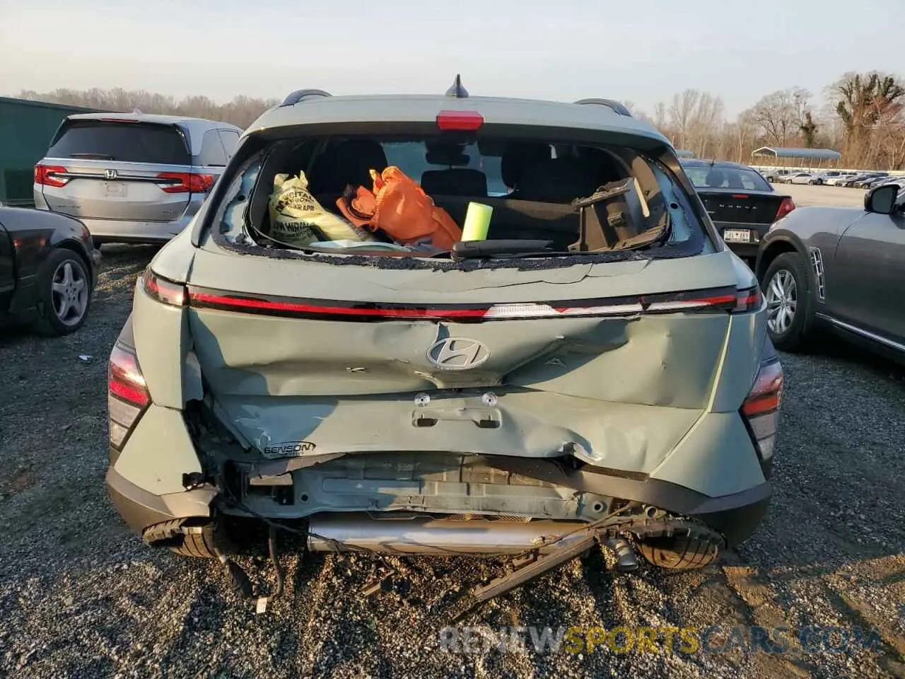 6 Photograph of a damaged car KM8HB3AB3RU096450 HYUNDAI KONA 2024
