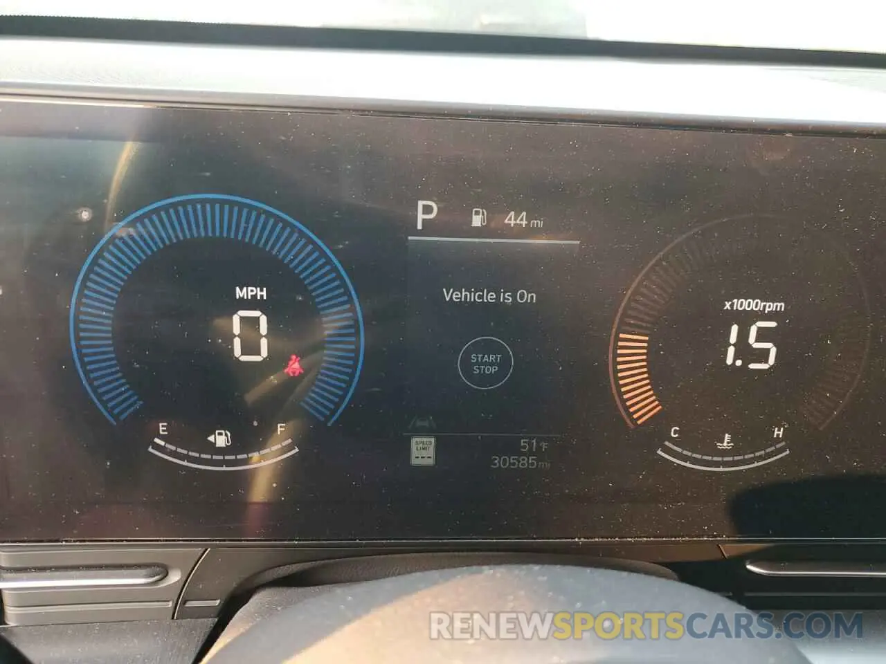9 Photograph of a damaged car KM8HB3AB3RU096450 HYUNDAI KONA 2024