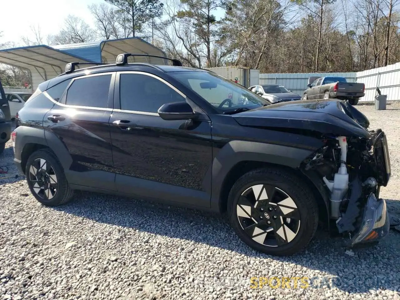 4 Photograph of a damaged car KM8HB3AB3RU100528 HYUNDAI KONA 2024