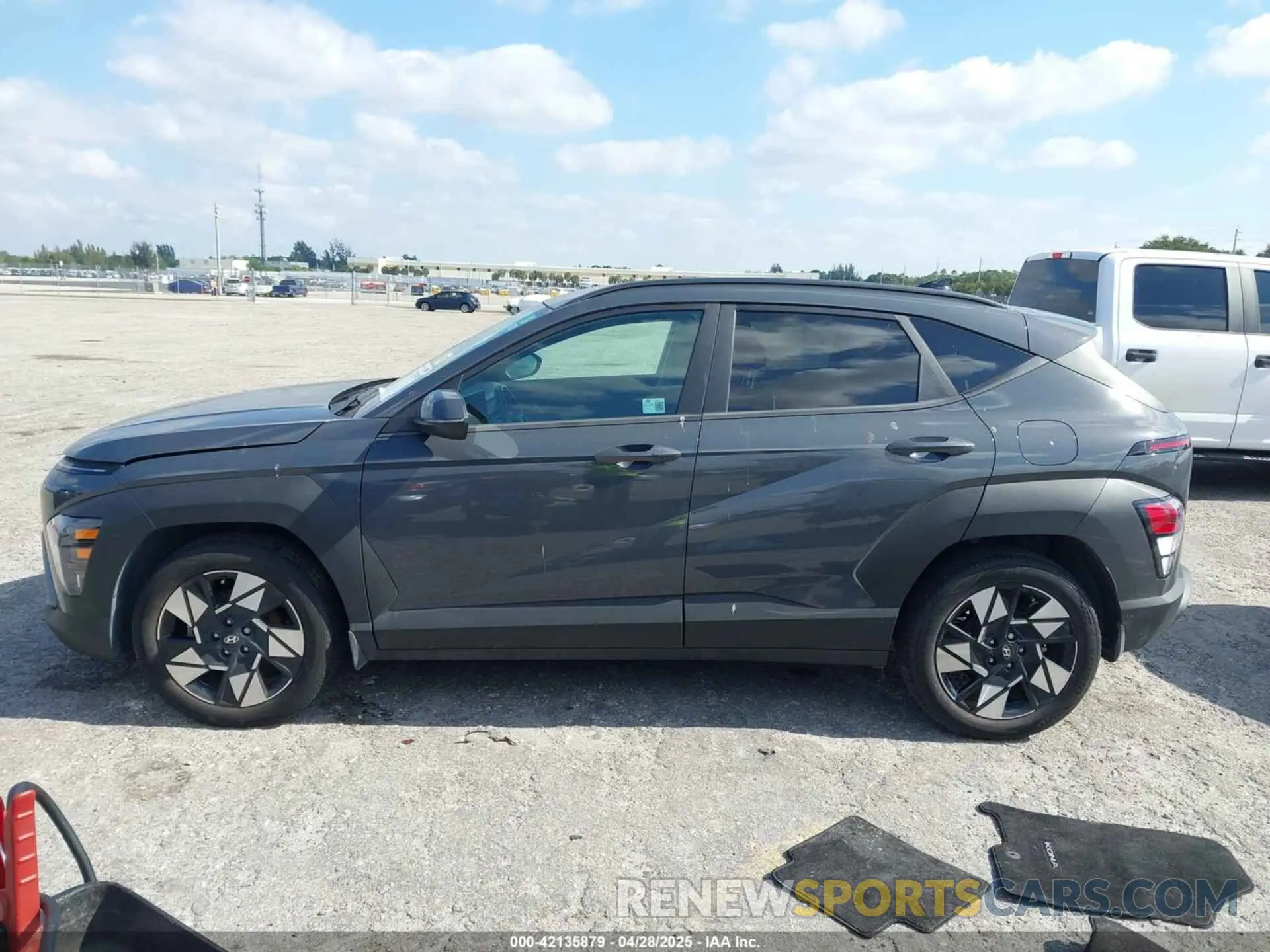 14 Photograph of a damaged car KM8HB3AB3RU116017 HYUNDAI KONA 2024