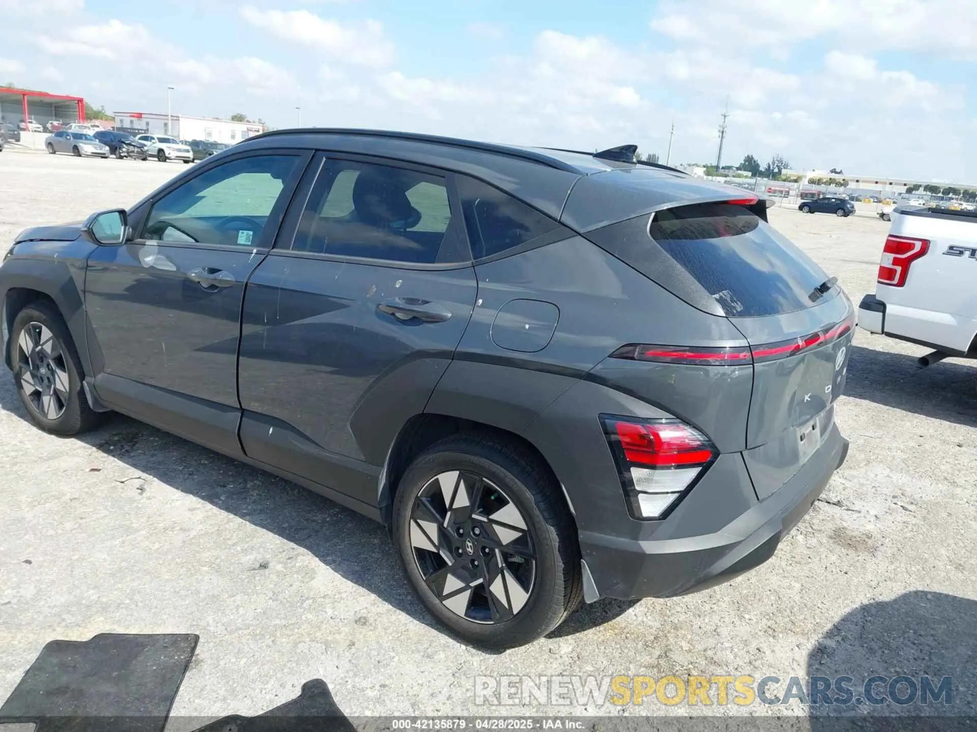3 Photograph of a damaged car KM8HB3AB3RU116017 HYUNDAI KONA 2024
