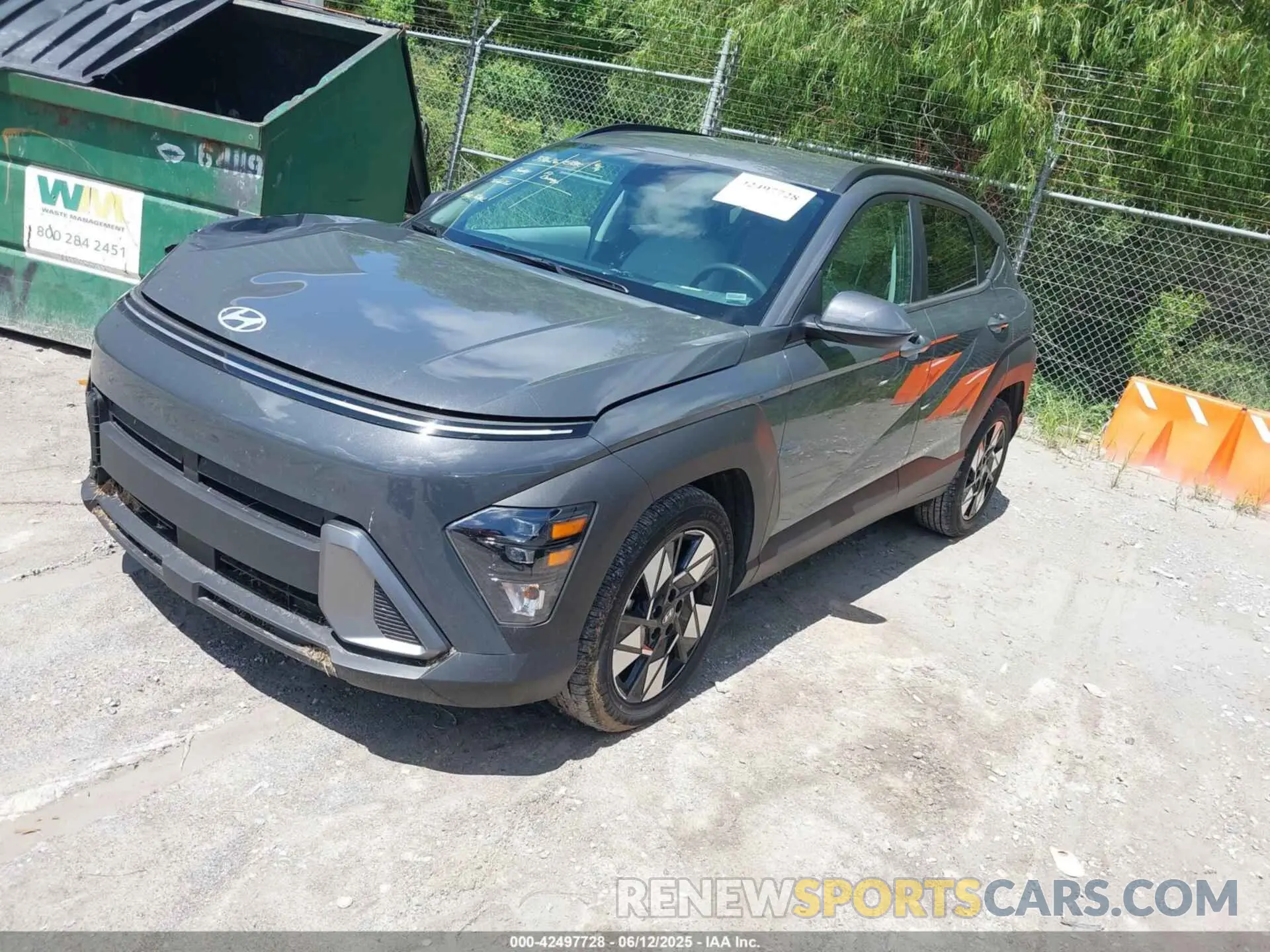 2 Photograph of a damaged car KM8HB3AB3RU146781 HYUNDAI KONA 2024