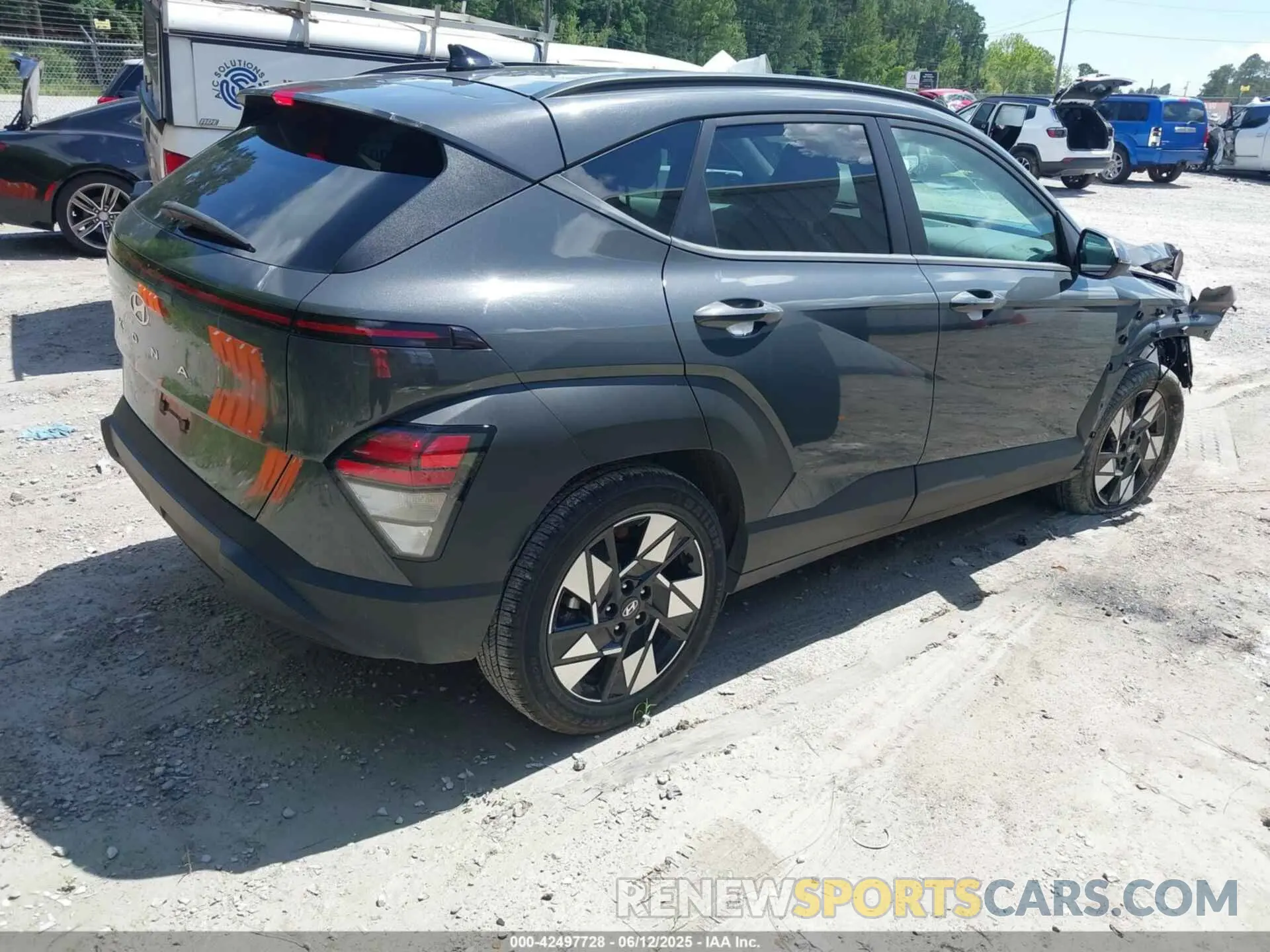 4 Photograph of a damaged car KM8HB3AB3RU146781 HYUNDAI KONA 2024