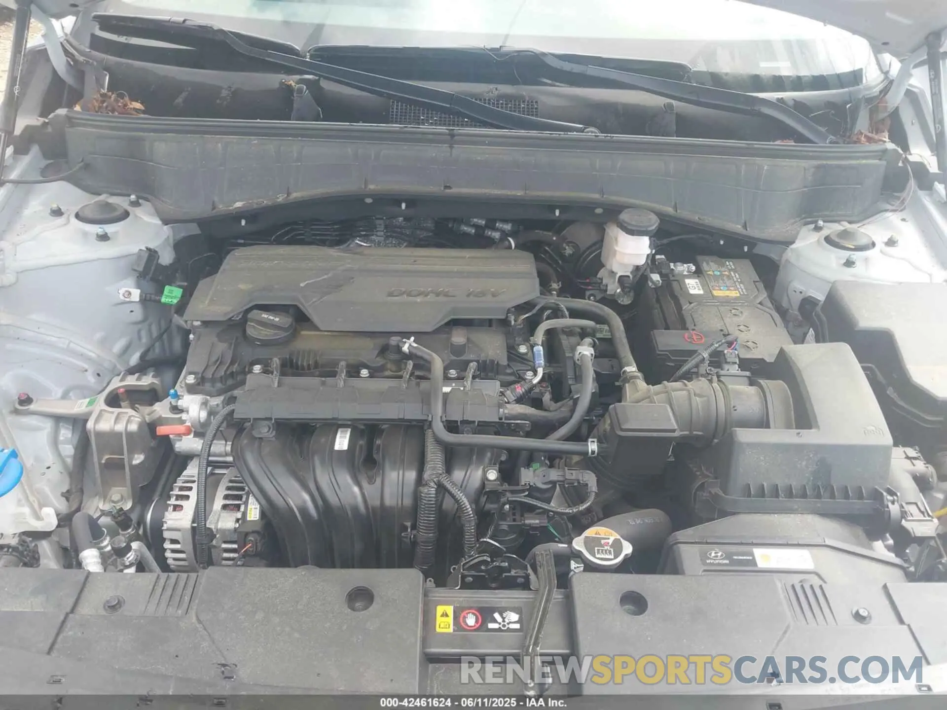 10 Photograph of a damaged car KM8HB3AB3RU168294 HYUNDAI KONA 2024
