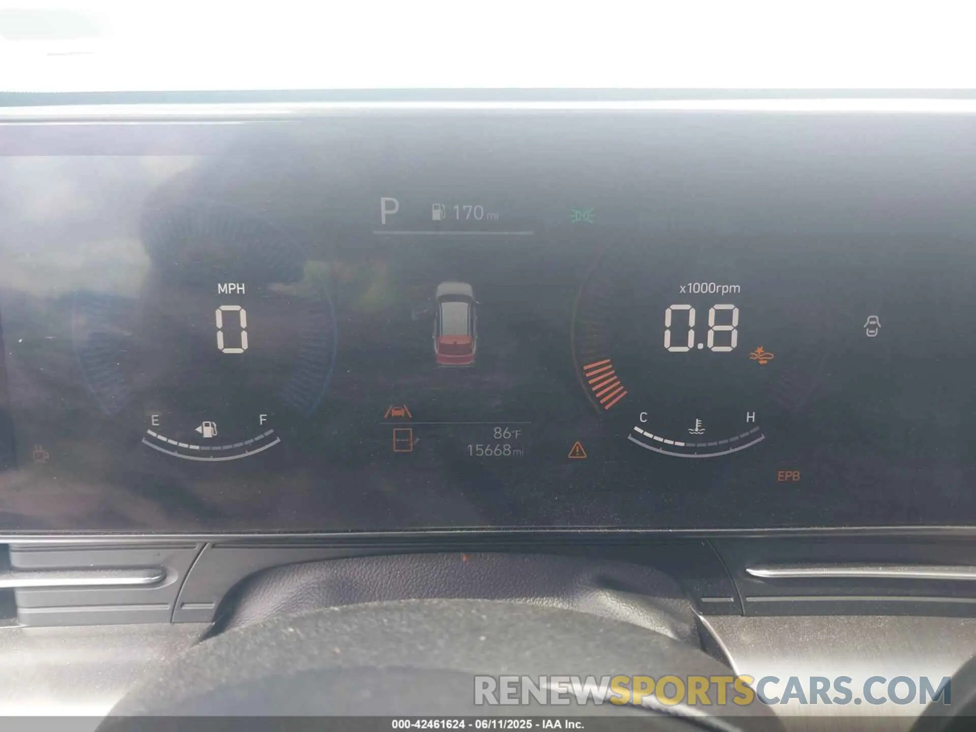 7 Photograph of a damaged car KM8HB3AB3RU168294 HYUNDAI KONA 2024
