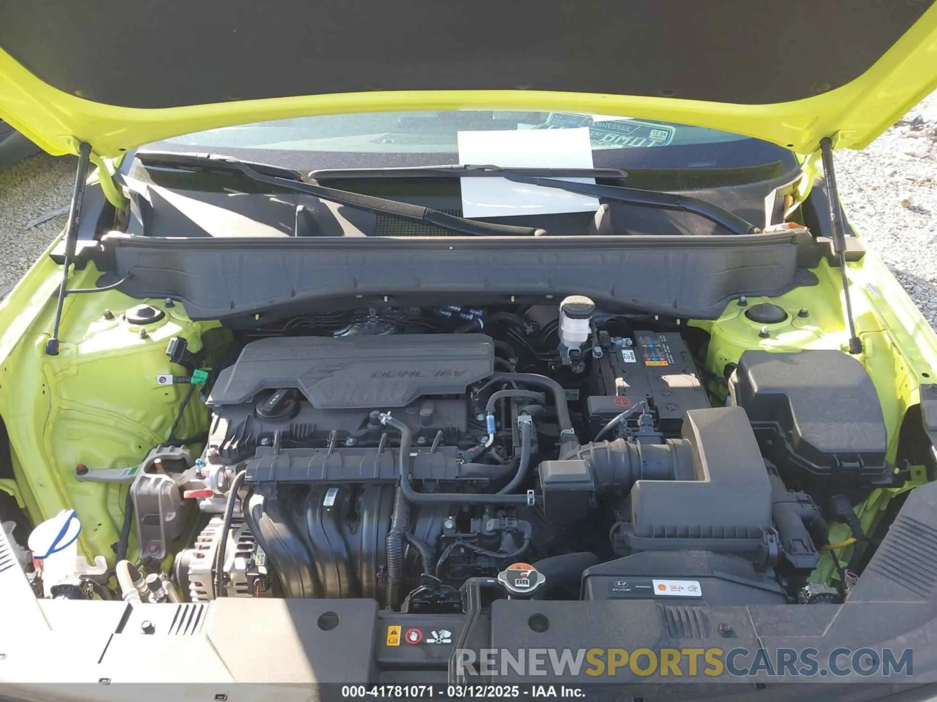 10 Photograph of a damaged car KM8HB3AB4RU056670 HYUNDAI KONA 2024