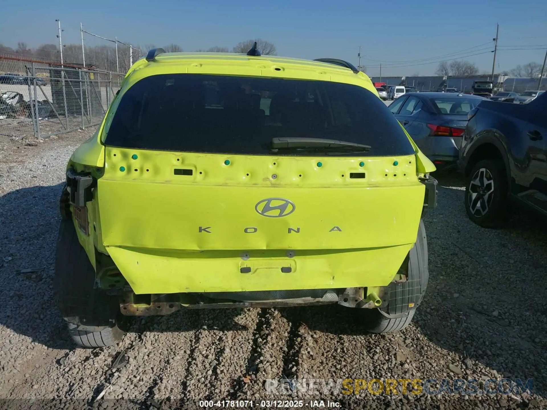 17 Photograph of a damaged car KM8HB3AB4RU056670 HYUNDAI KONA 2024