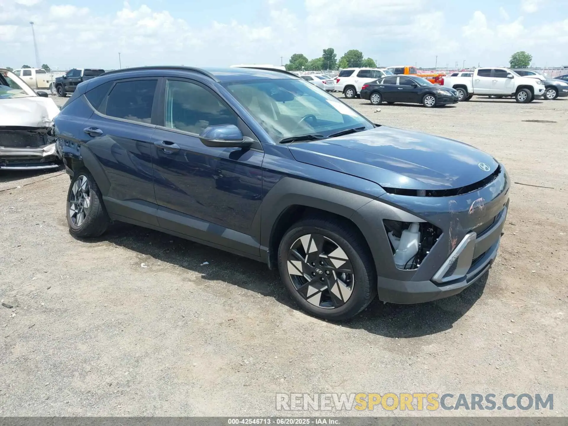 1 Photograph of a damaged car KM8HB3AB4RU084792 HYUNDAI KONA 2024